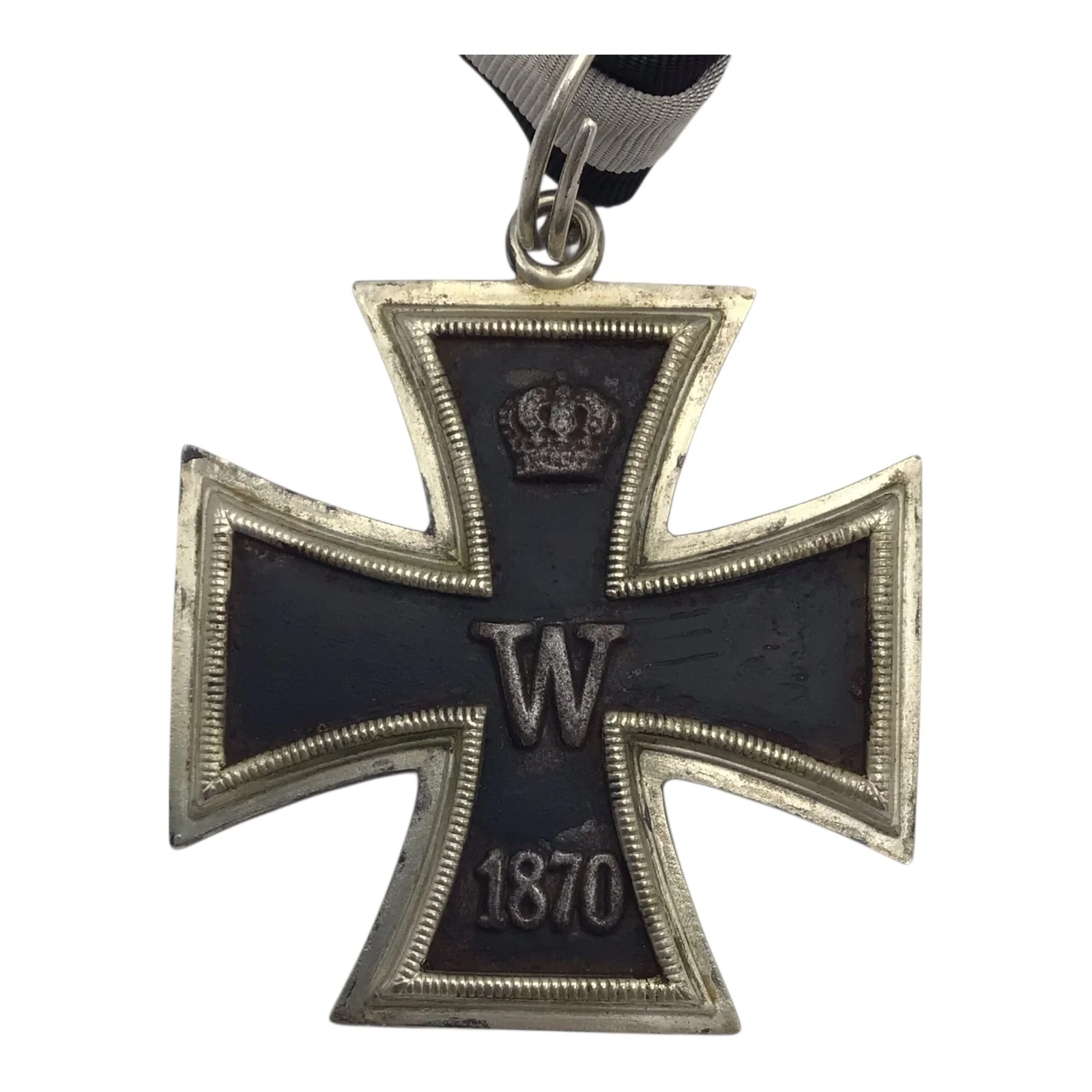 1870 Franco Prussian Grand Cross of the Iron Cross w/ Ribbon (Large) - Image 3