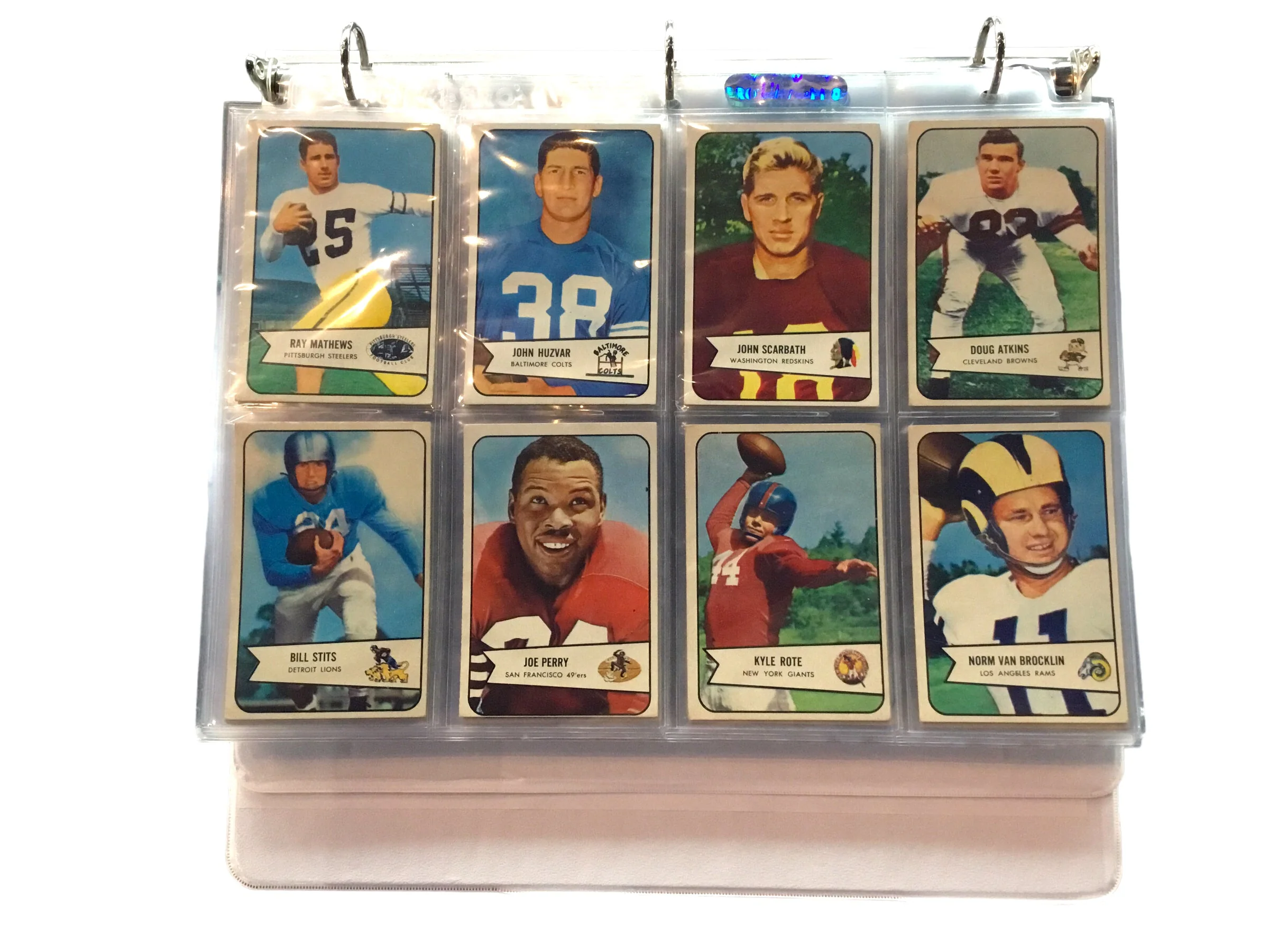 1954 Bowman Complete Set 128 Football Cards ROOKIES & HOF Players *RARE*VINTAGE*