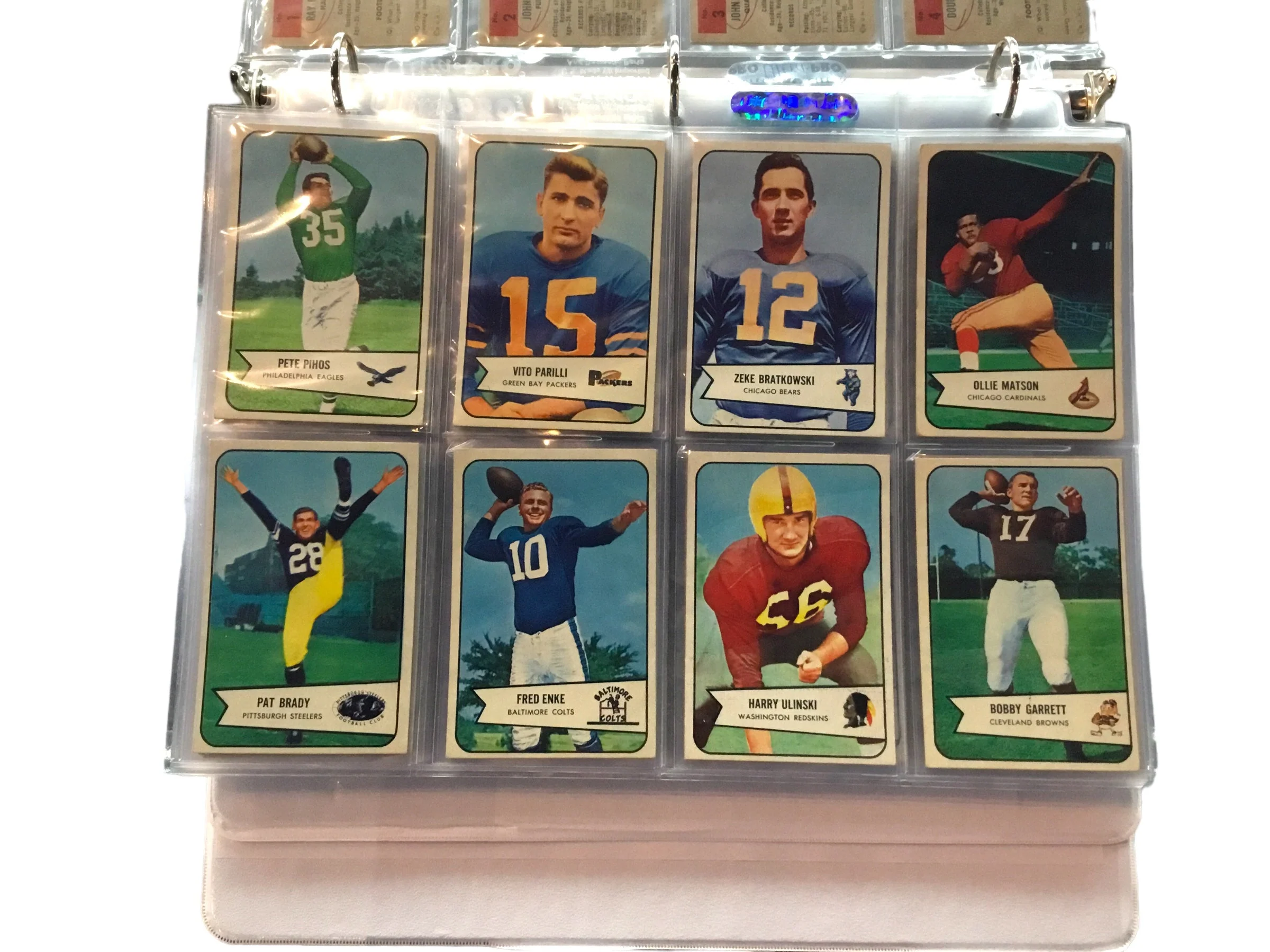 1954 Bowman Complete Set 128 Football Cards ROOKIES & HOF Players *RARE*VINTAGE* - Image 13