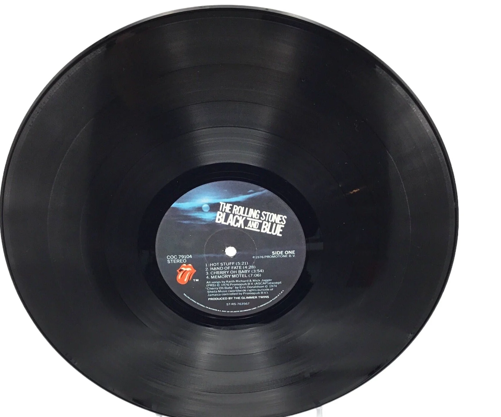 The Rolling Stones Black And Blue 1976 LP Vinyl Record Gatefold COC 79104 with original inner sleeve - Image 4