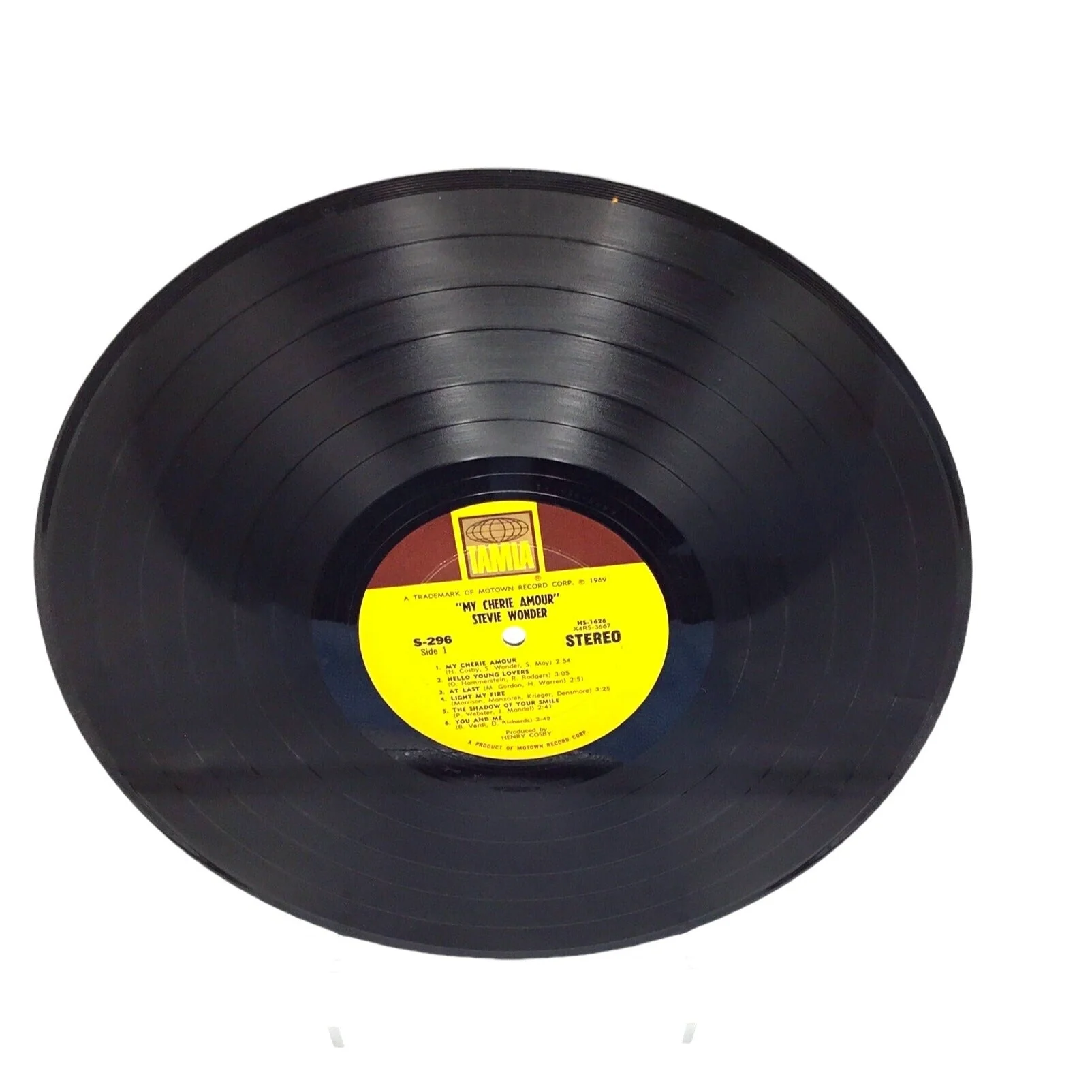 1969 Stevie Wonder "My Cherie Amour" Motown Soul Tamla TS296 - Image 3