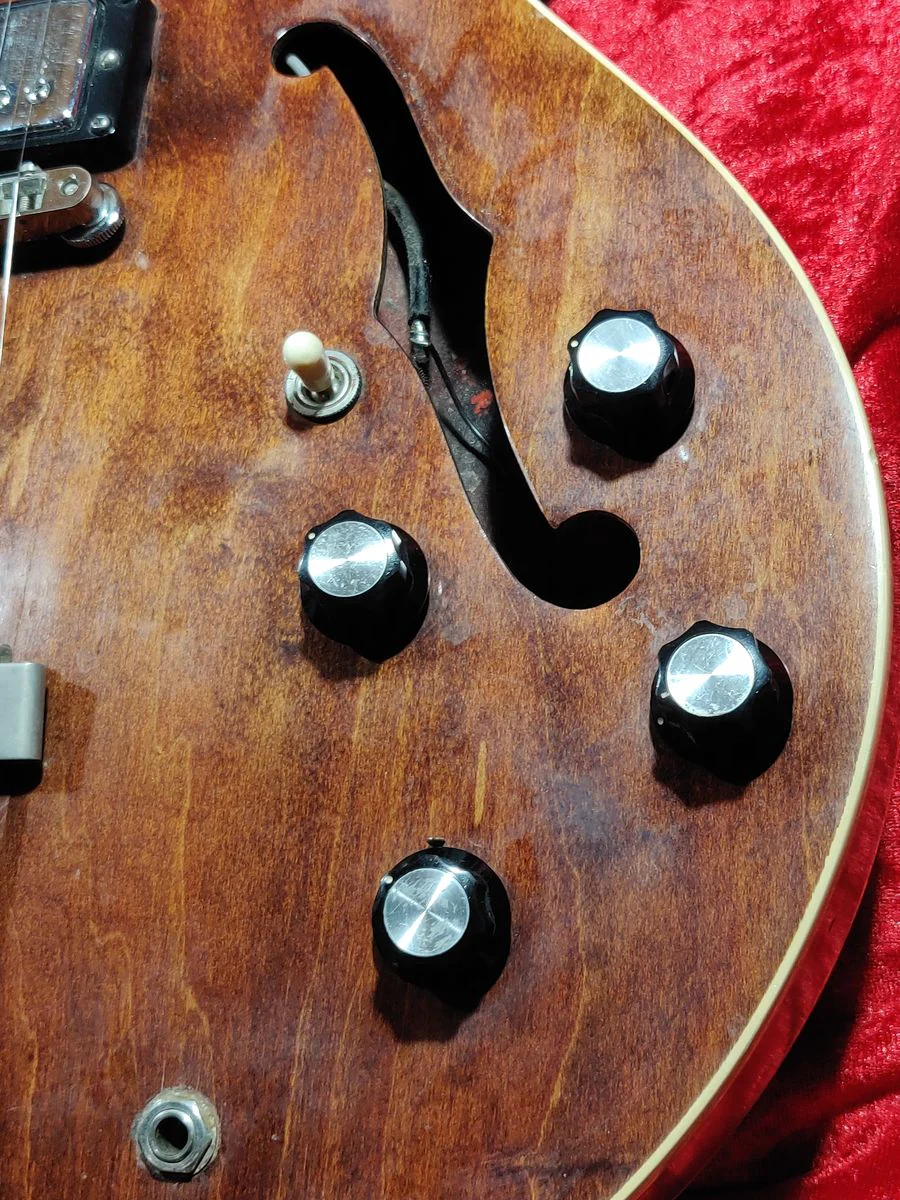 1969 Gibson ES-335 Electric Guitar w/ Hard Case - Image 4
