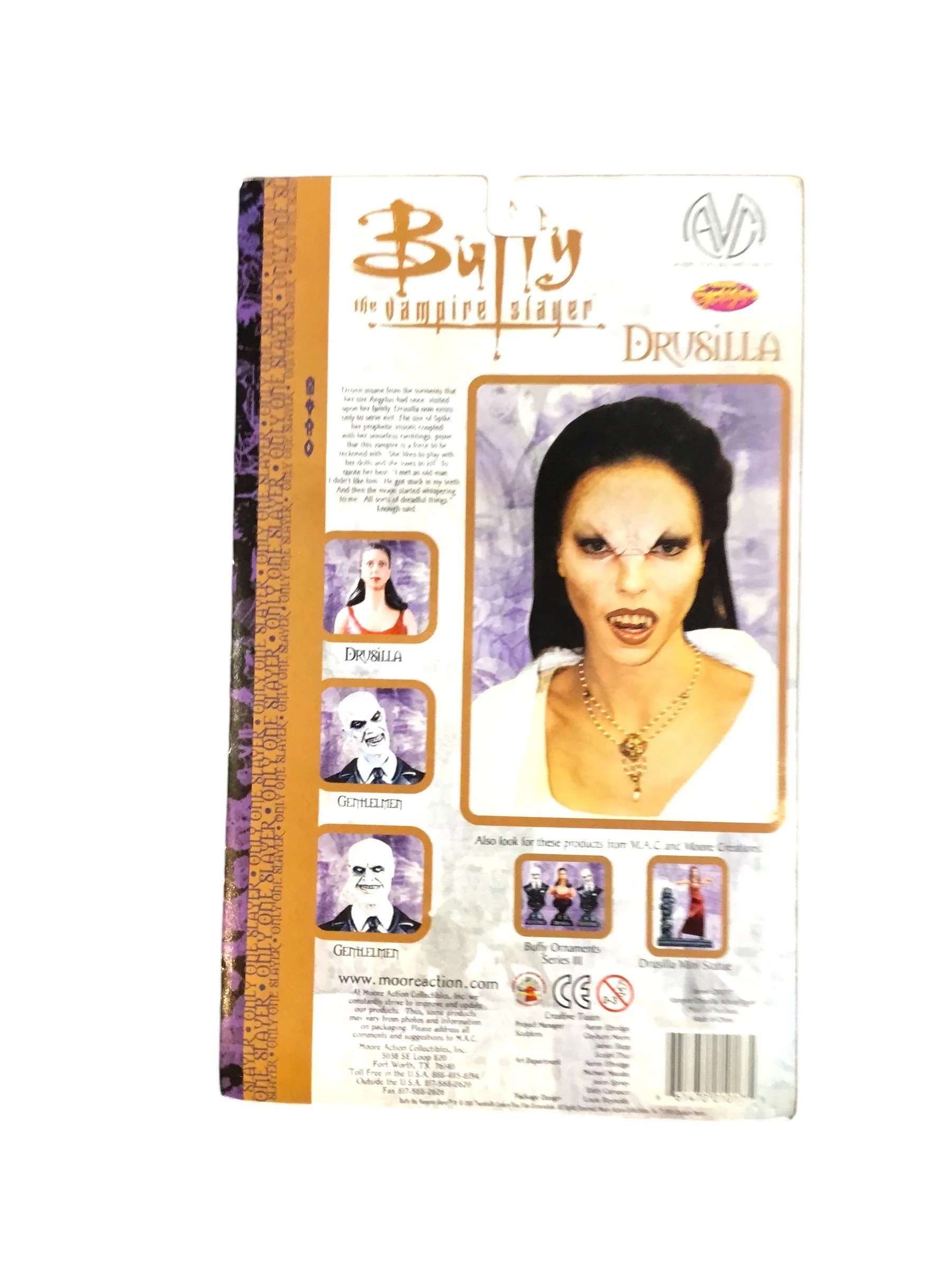 Buffy Vampire Slayer DRUSILLA-BLOODY White Dress- RARE-Previews Exclusive BTVS Series NRFB - Image 2