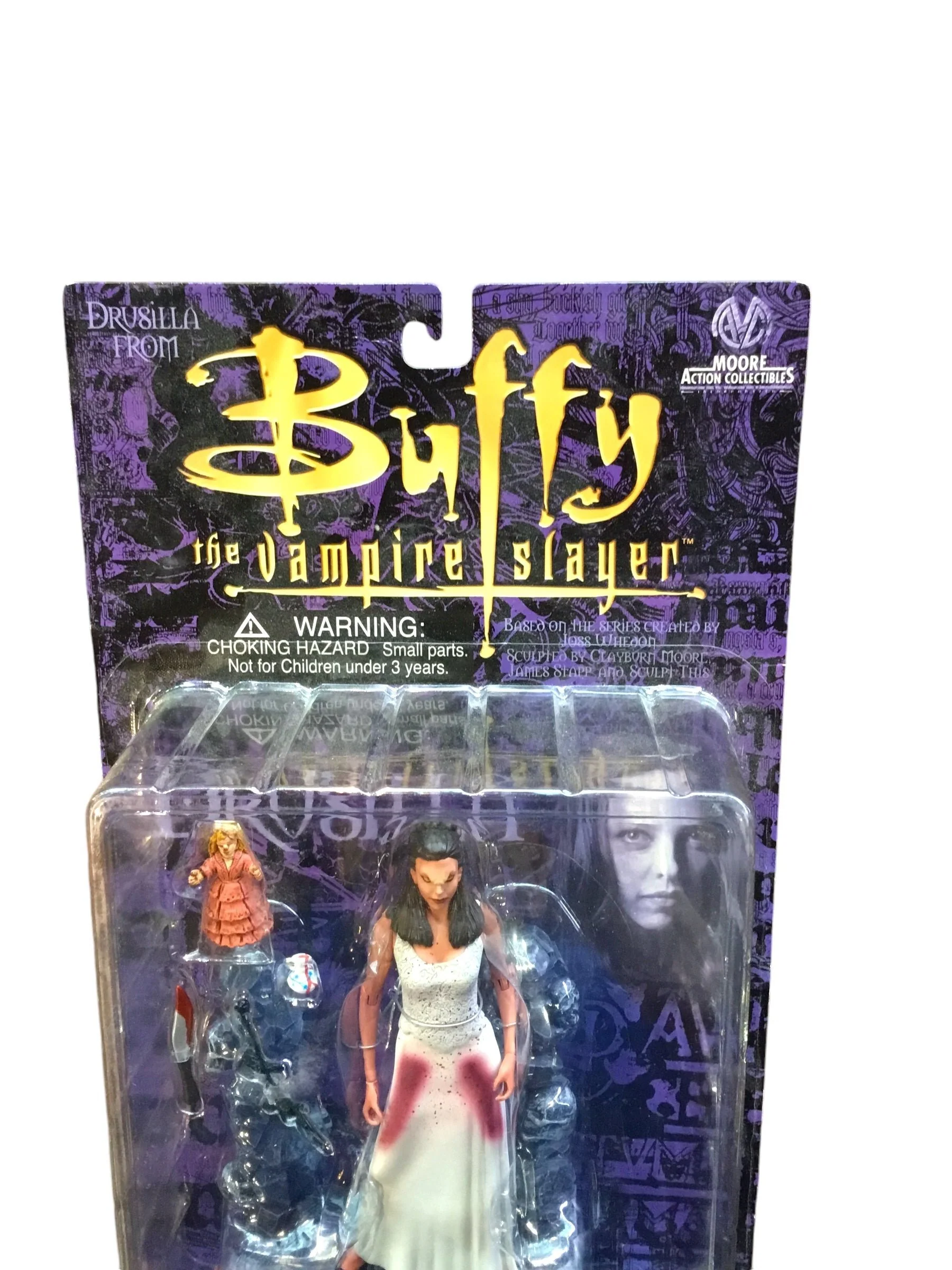 Buffy Vampire Slayer DRUSILLA-BLOODY White Dress- RARE-Previews Exclusive BTVS Series NRFB - Image 4