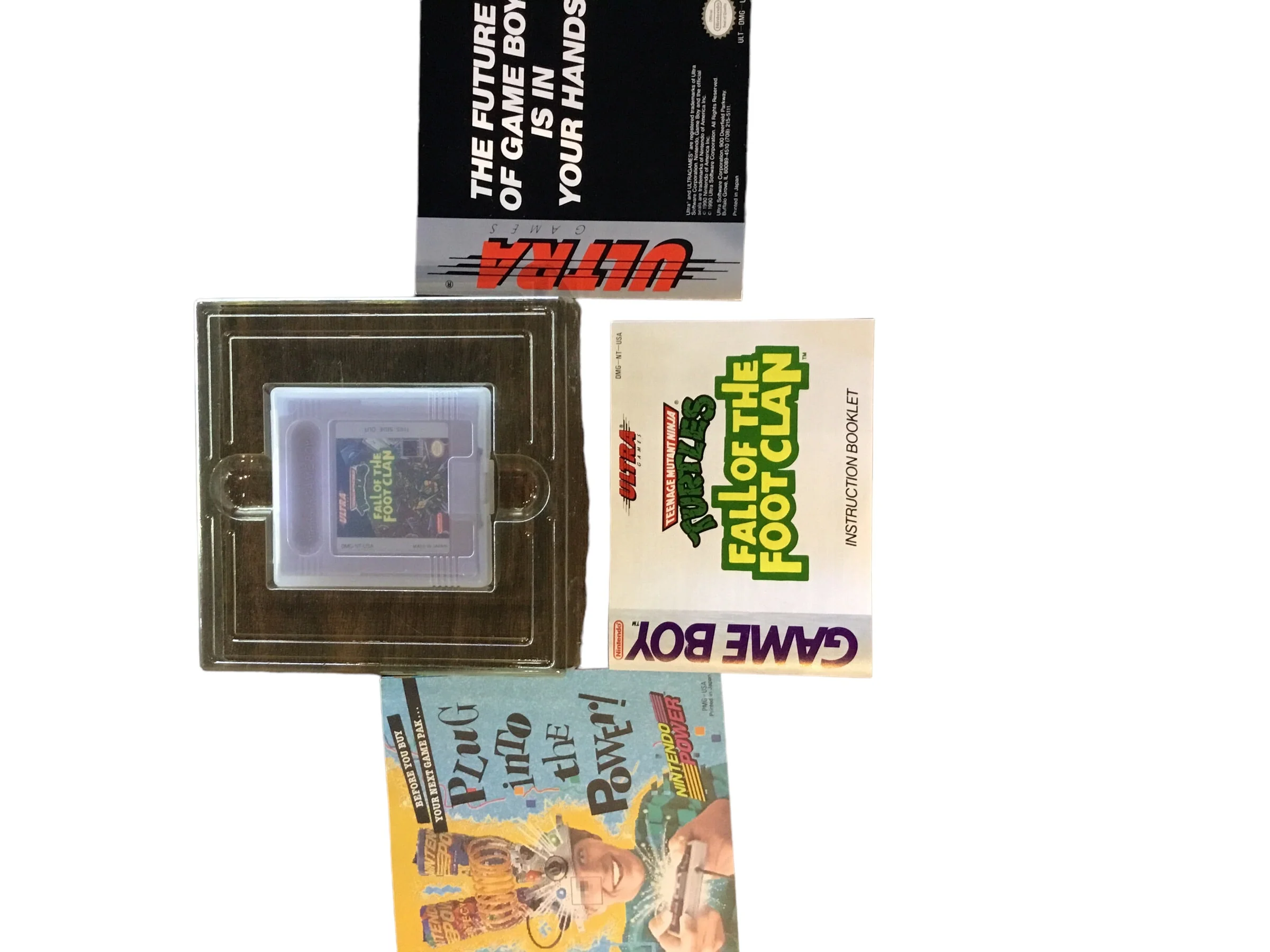 1990 Teenage Mutant Ninja Turtles Fall of the Foot Clan Gameboy Complete In Box - Image 5