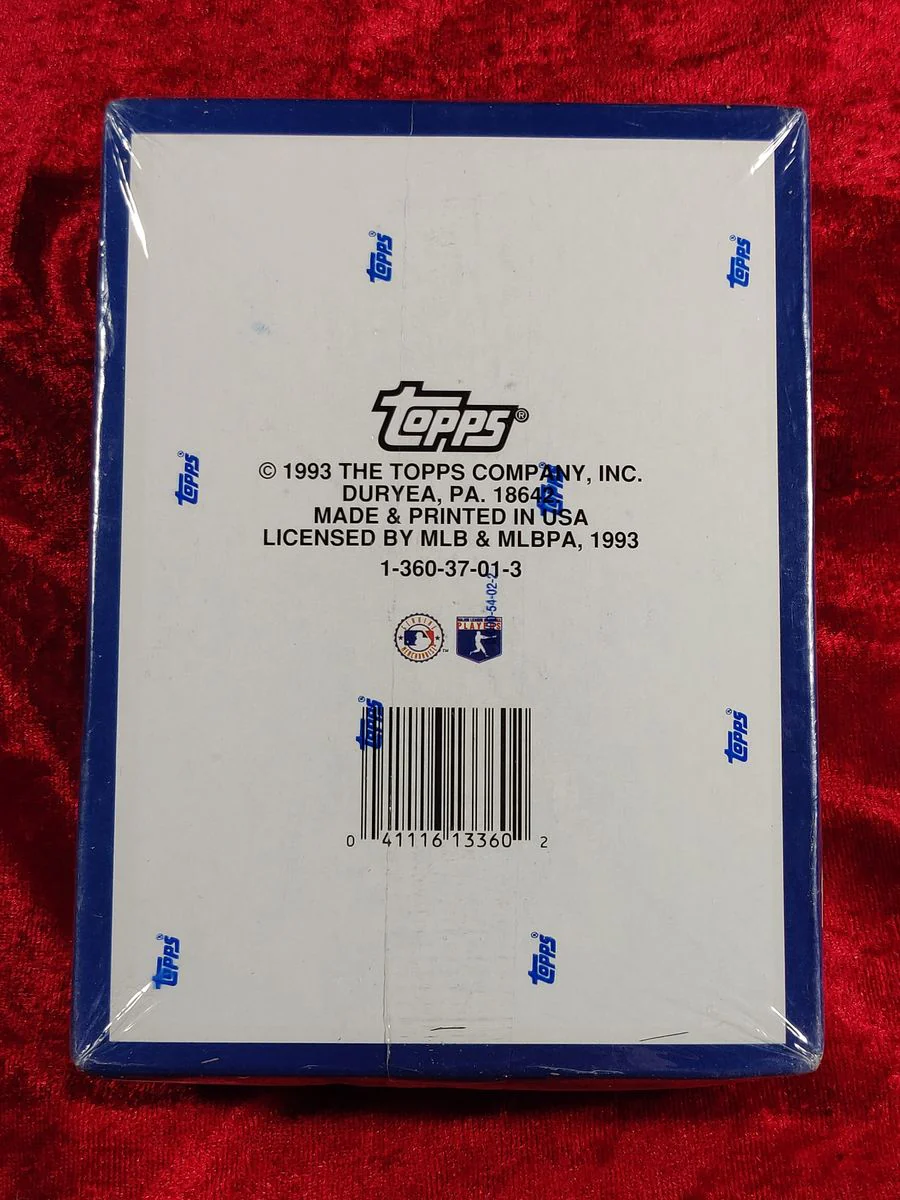 1993 Bowman MLB Baseball Cards Factory Sealed Hobby Box 24 Packs - Image 4