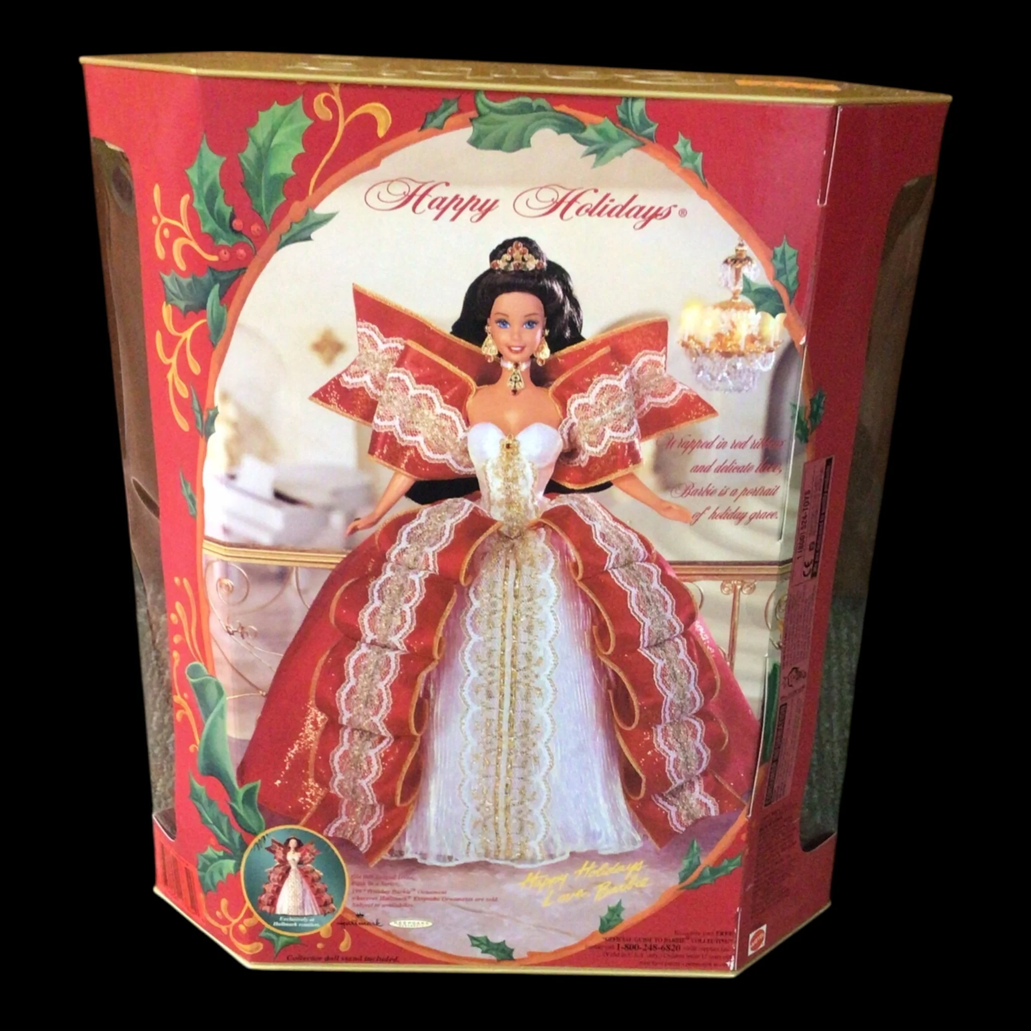1997 Happy Holidays 10th Anniversary Special Edition Barbie Doll - NIB - Image 3