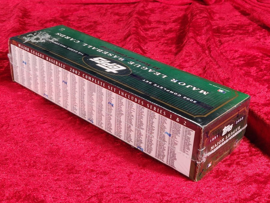 2002 Topps Baseball MLB Complete Set Series 1 & 2 Factory Sealed 718 Cards - Image 3