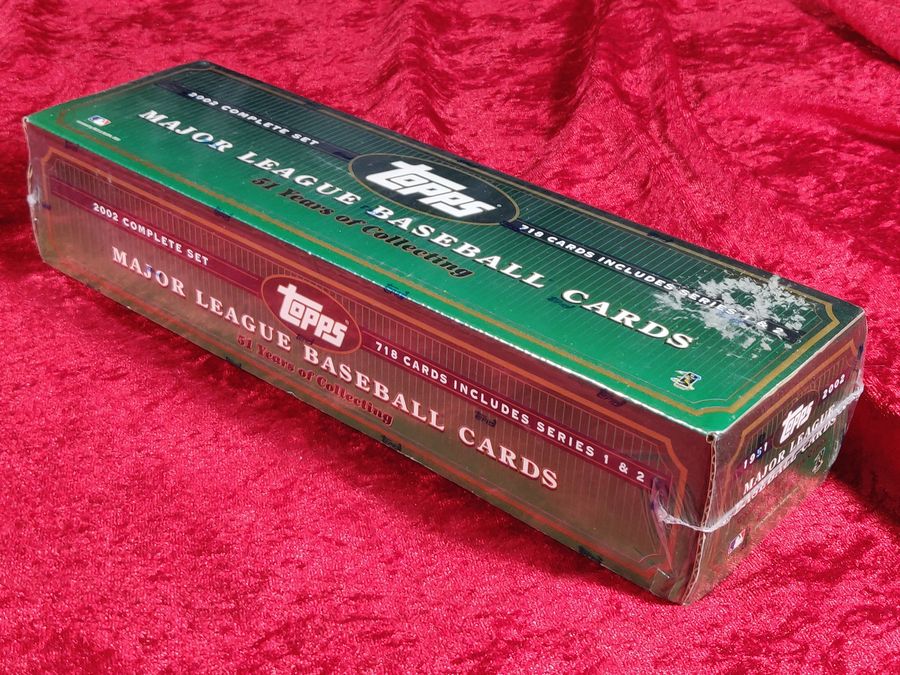 2002 Topps Baseball MLB Complete Set Series 1 & 2 Factory Sealed 718 Cards - Image 4