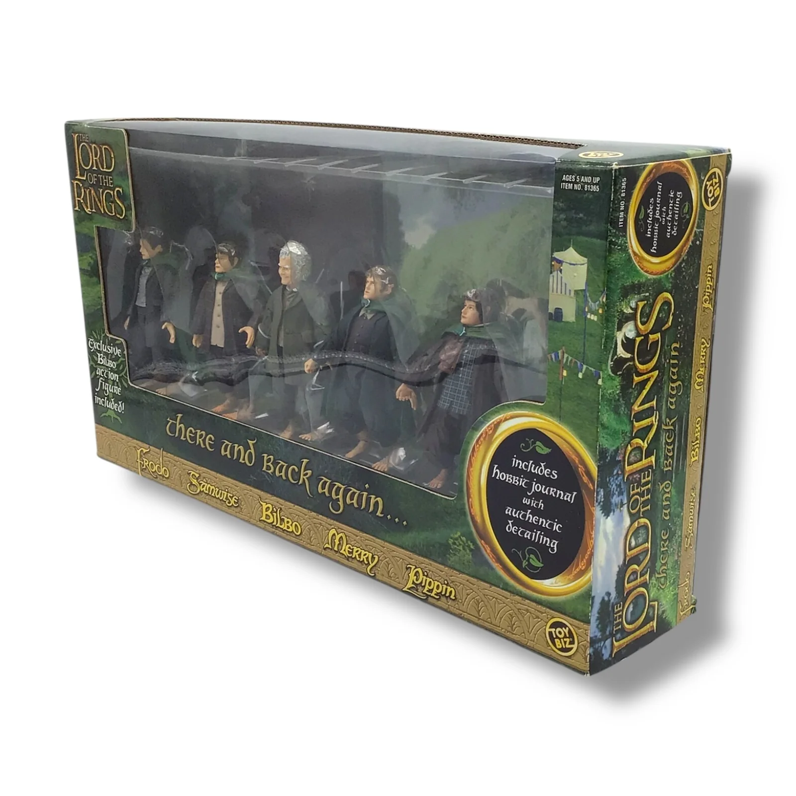 2003 The Lord of the Rings - There and Back Again Action Figure Set | ToyBiz - Image 3