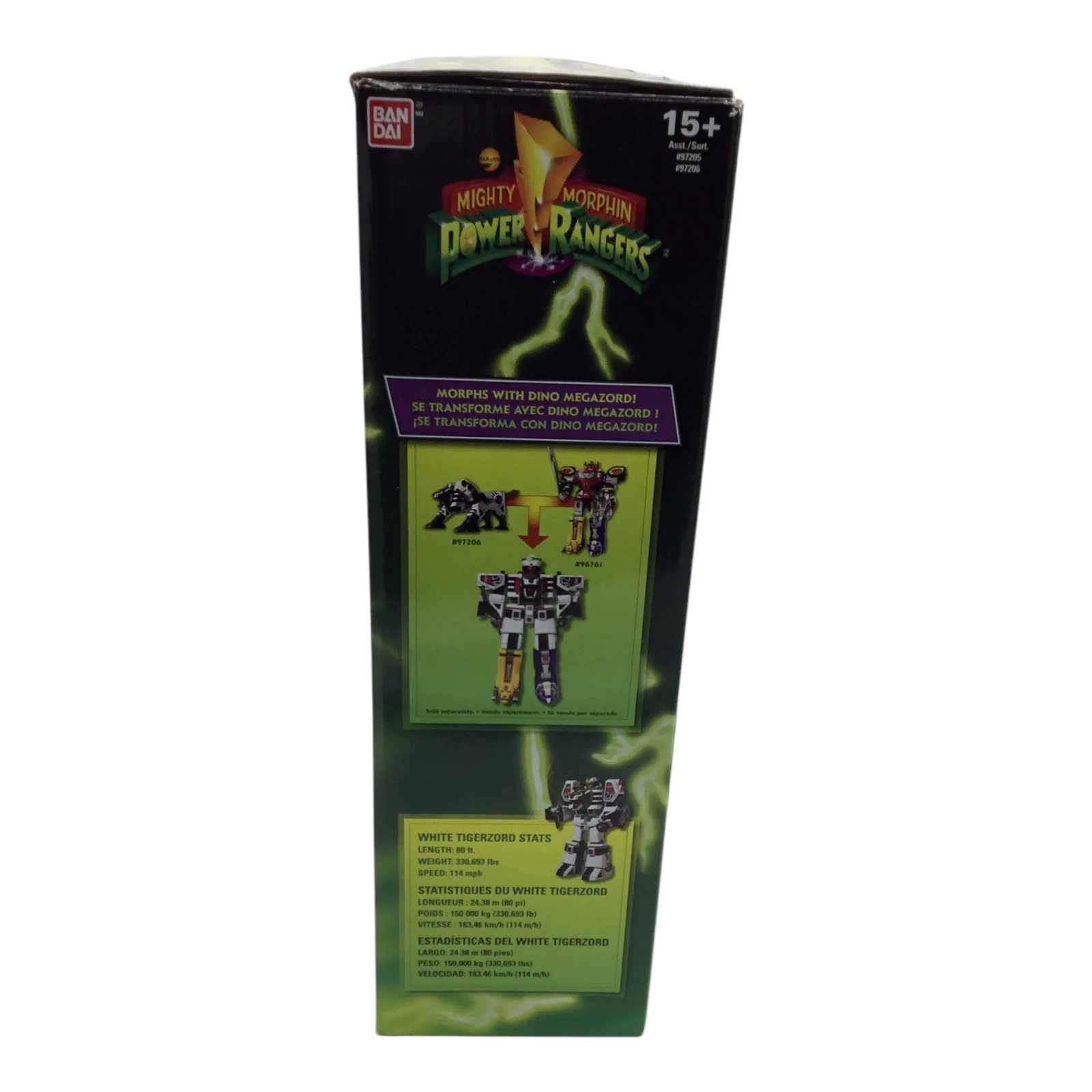 2018 Power Rangers Legacy White Tigerzord Figure - Image 3