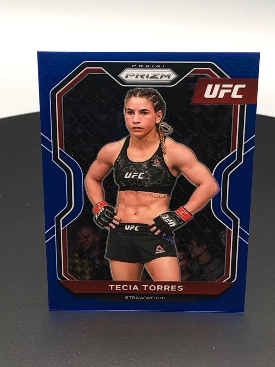 2021 Tecia Torres Panini Blue Prizm 197/199