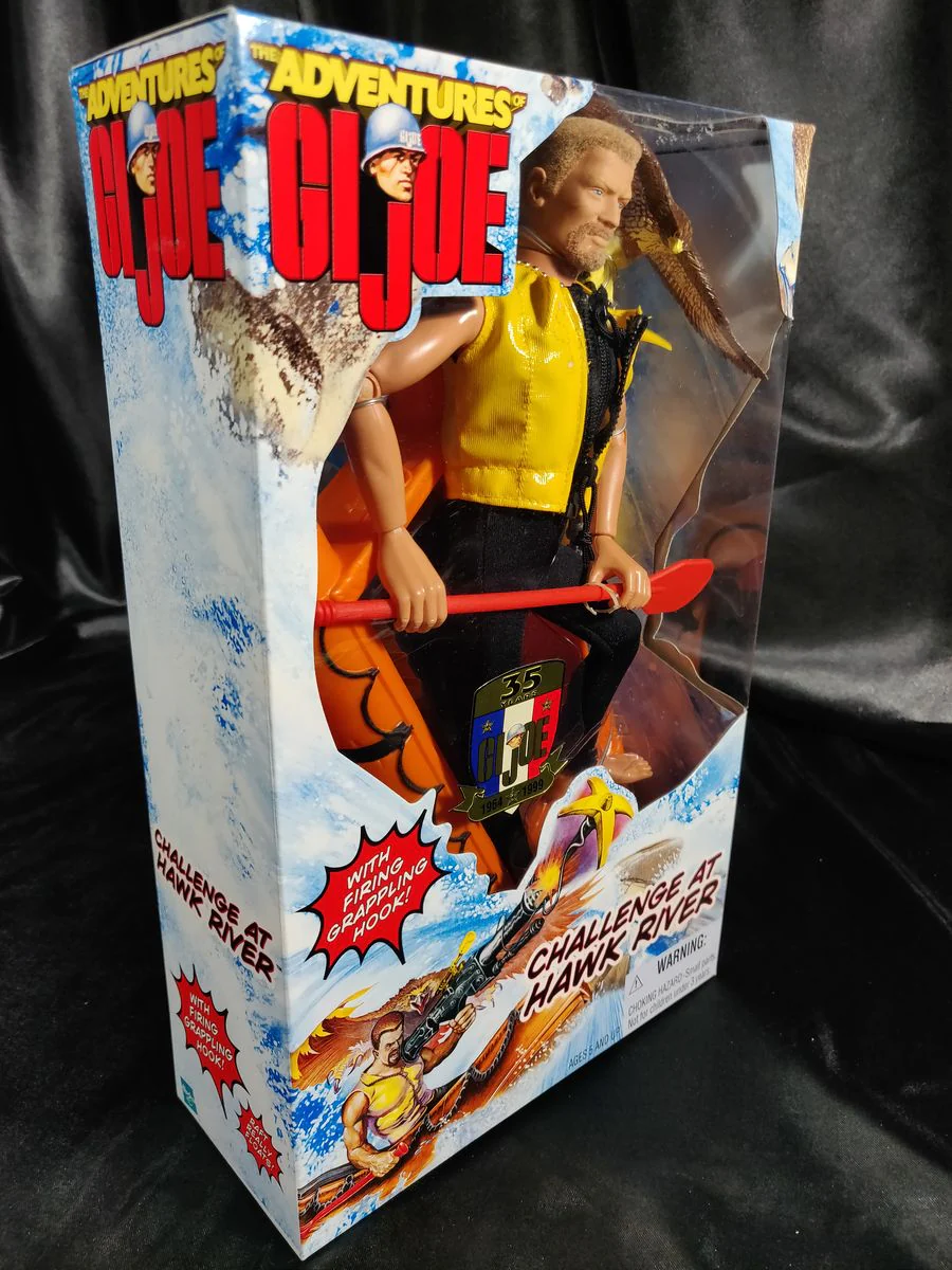 Adventures of GI Joe - Challenge at Hawk River (White Figure) 1998 New Sealed - Image 3