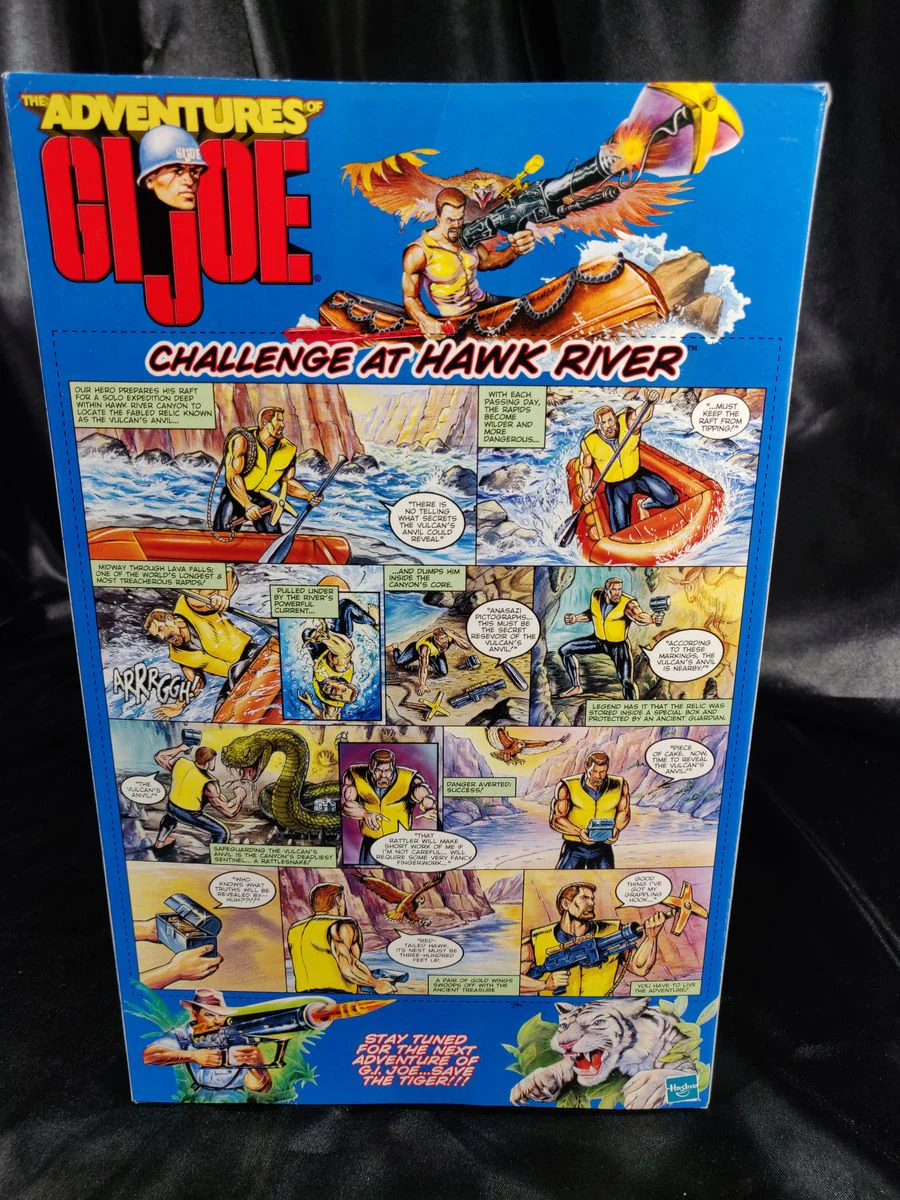 Adventures of GI Joe - Challenge at Hawk River (White Figure) 1998 New Sealed - Image 5