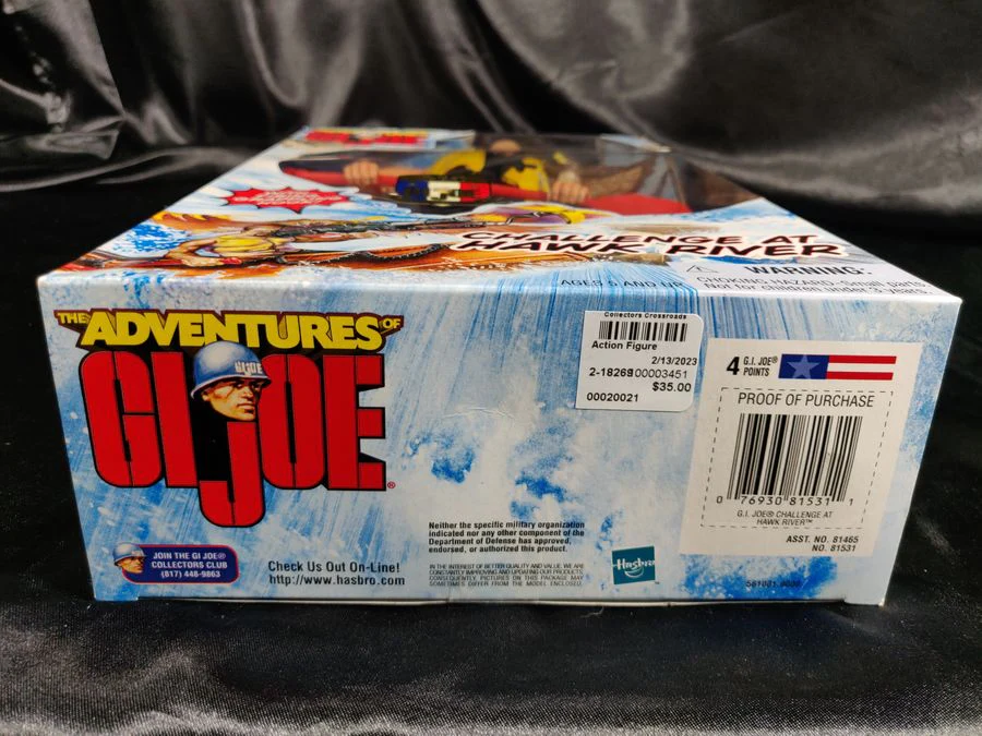 Adventures of GI Joe - Challenge at Hawk River (White Figure) 1998 New Sealed - Image 7
