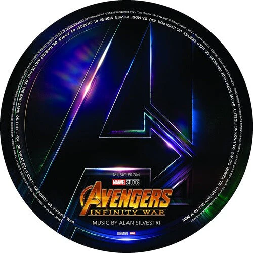 Alan Silvestri - Avengers: Infinity War | Picture Disc Vinyl LP Album - Image 2