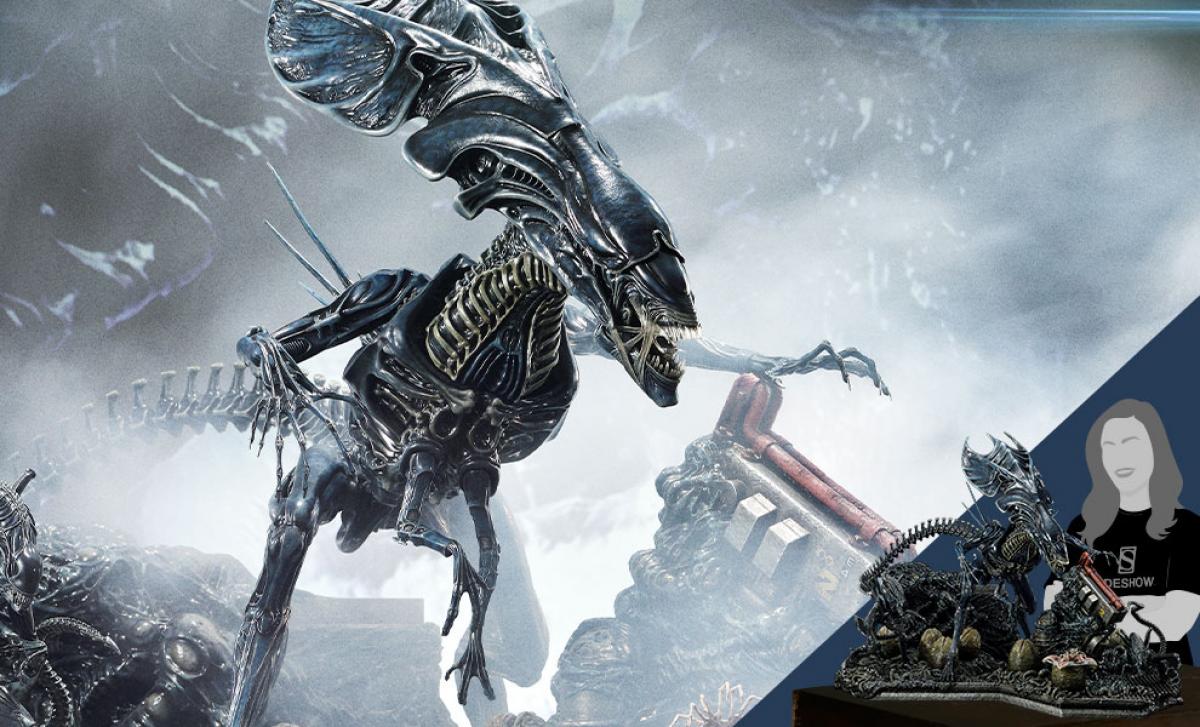 Alien Queen - Battle Statue Diorama - Prime 1 Studio - Image 2