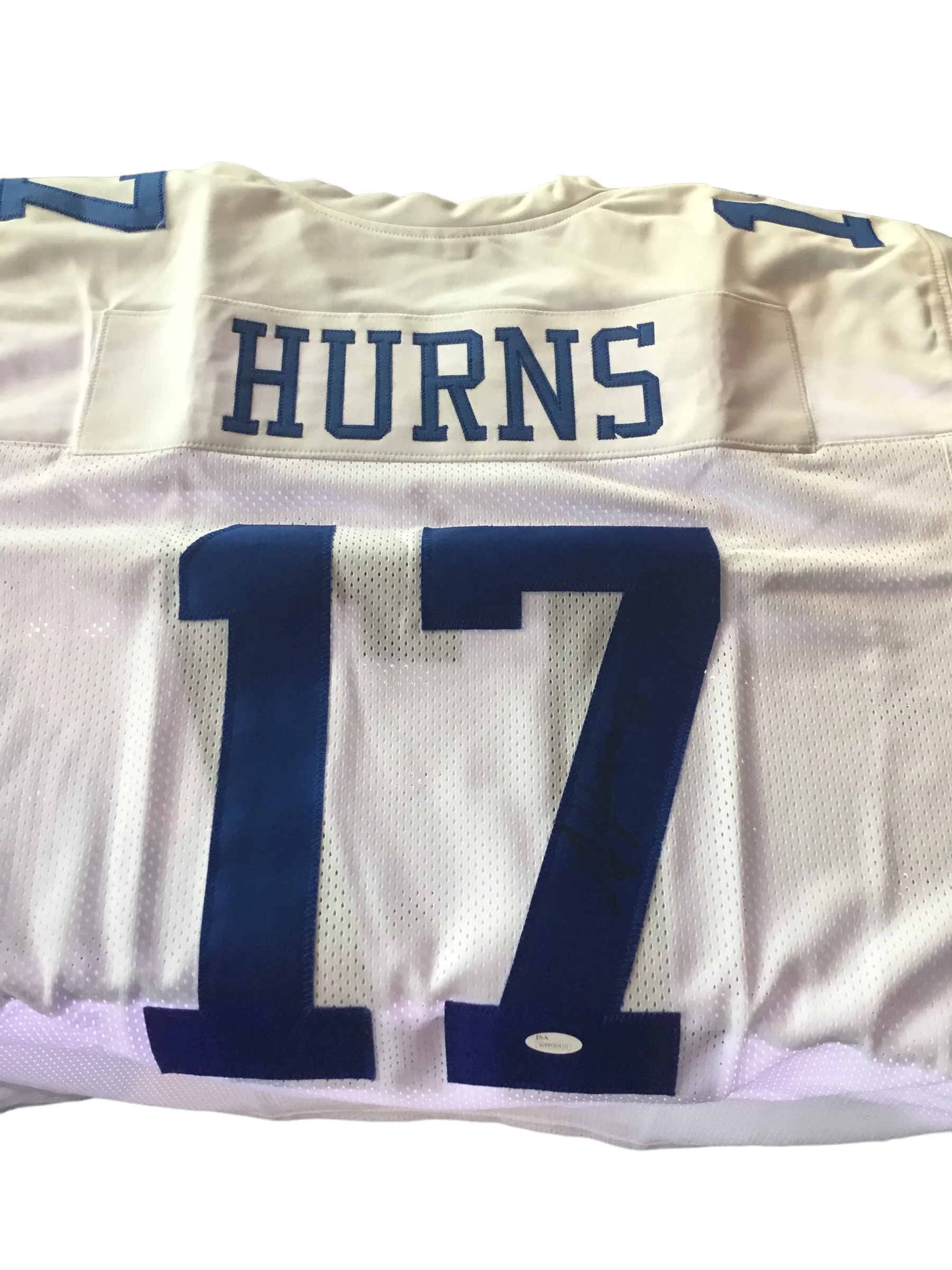 Allen Hurns autographed Football Jersey Dallas Cowboys #17 JSA Certified - Image 2