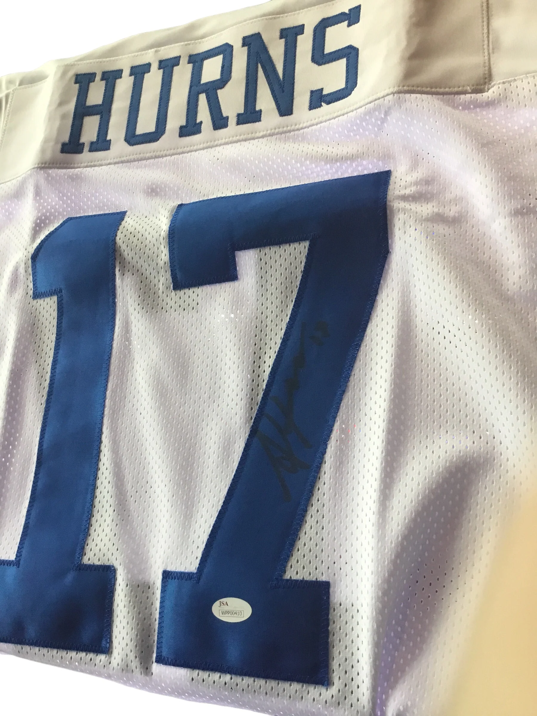 Allen Hurns autographed Football Jersey Dallas Cowboys #17 JSA Certified - Image 3