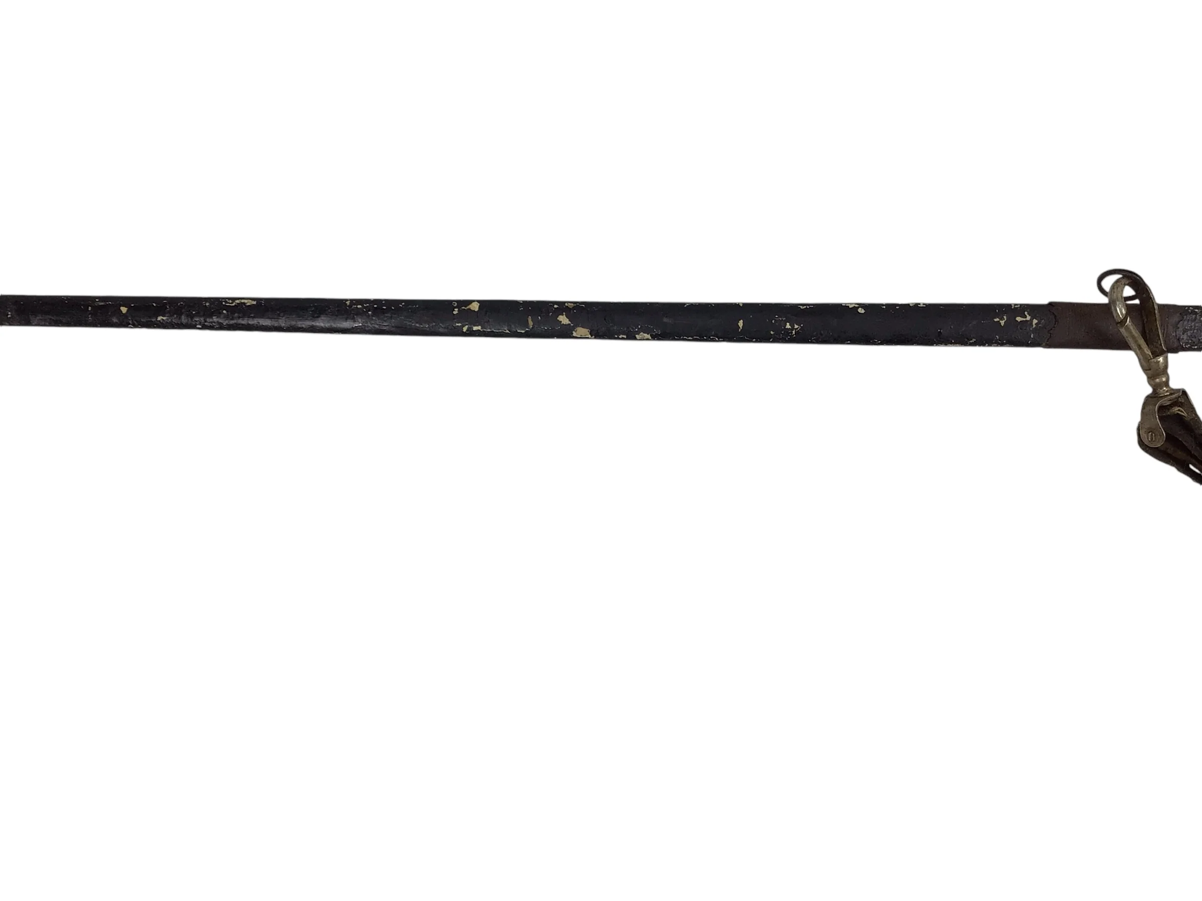 Rev War French Officer Rapier w/ Chain Guard & Scabbard, 18th C, Rare Sword - Image 10