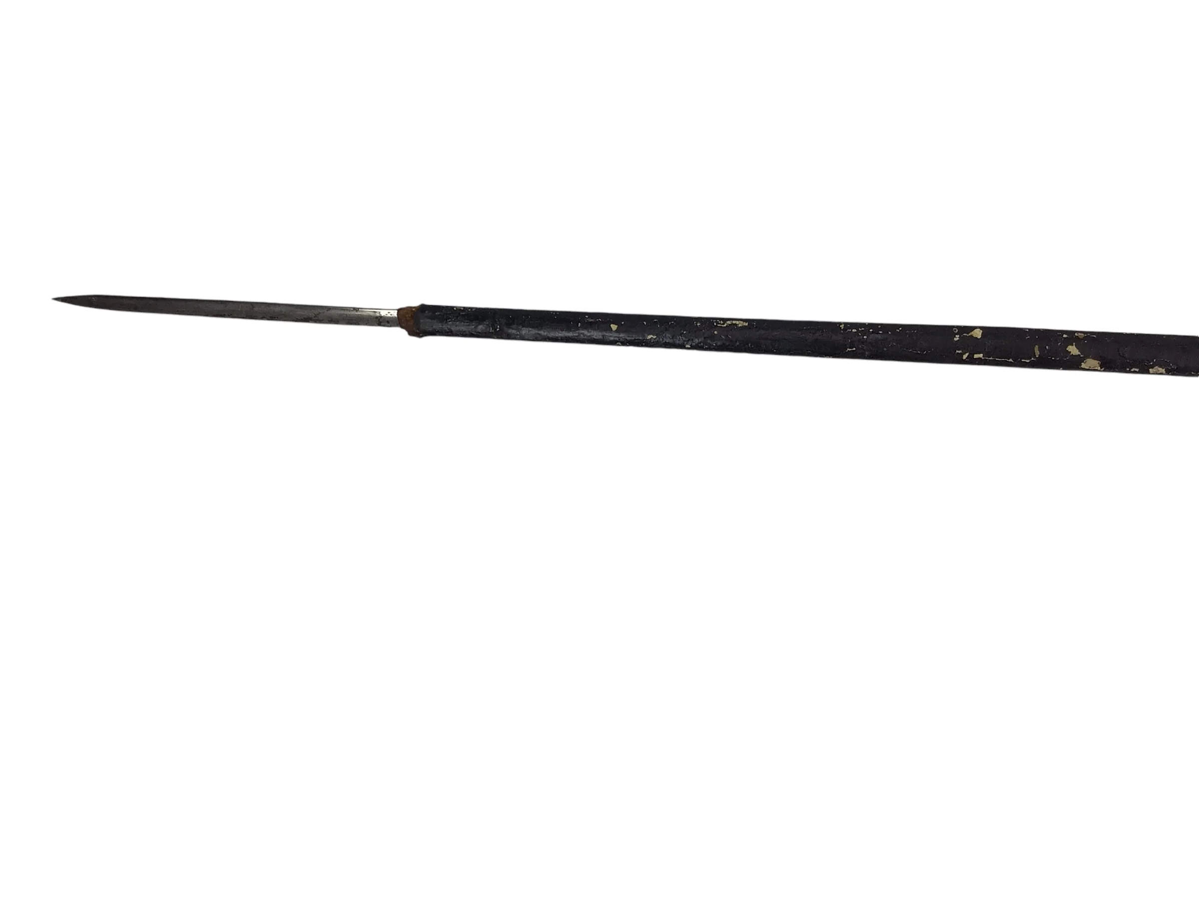 Rev War French Officer Rapier w/ Chain Guard & Scabbard, 18th C, Rare Sword - Image 9