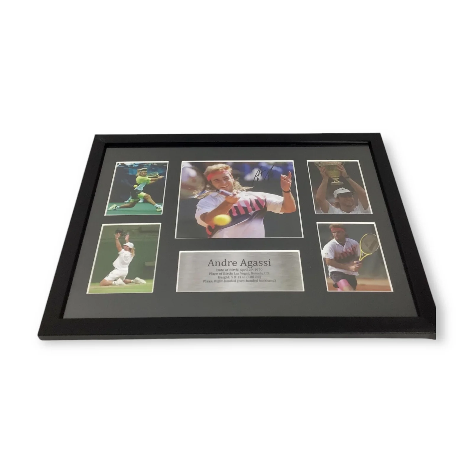 Andre Agassi Signed Framed Photo + Longines Bag – JSA Certified - Image 11