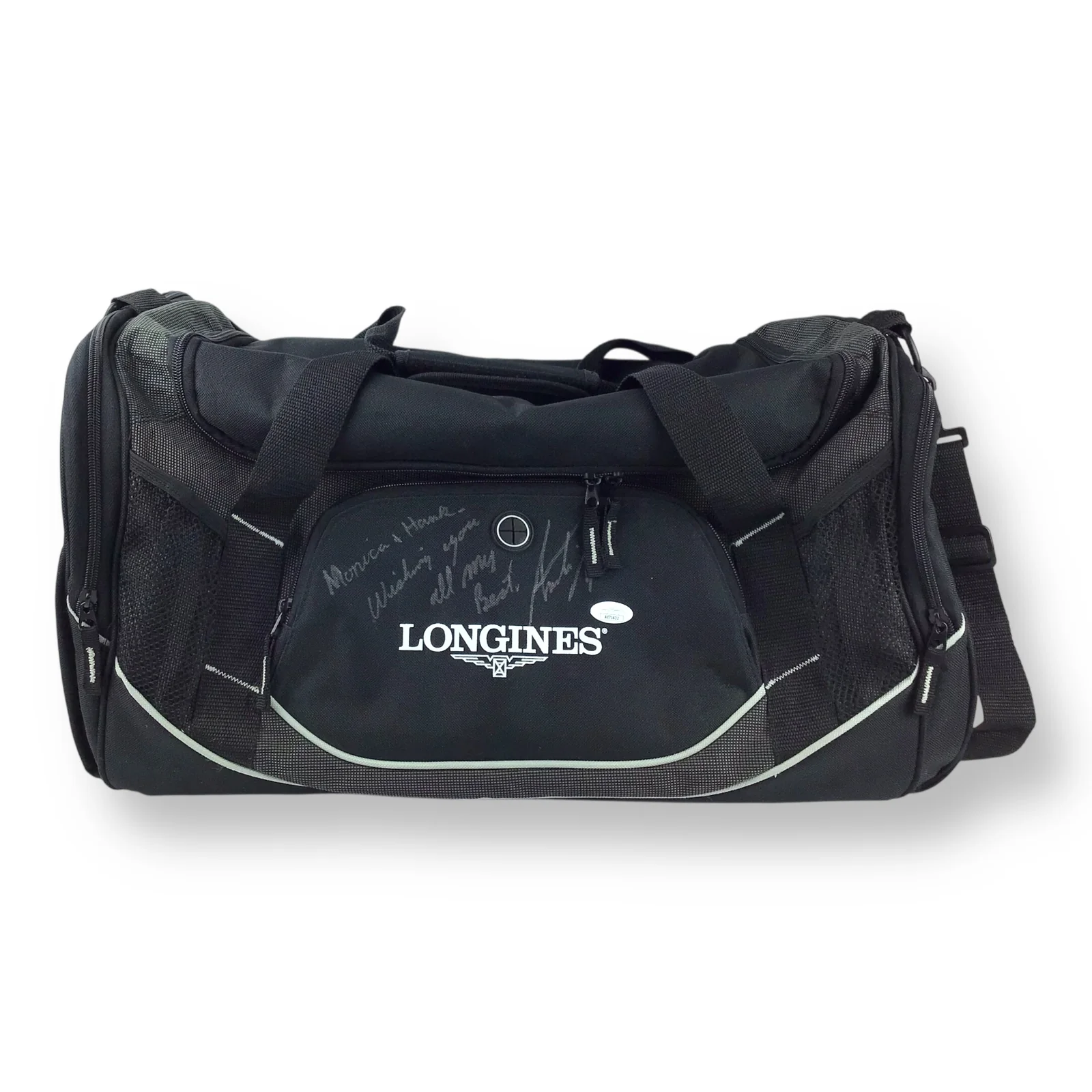 Andre Agassi Signed Framed Photo + Longines Bag – JSA Certified - Image 12