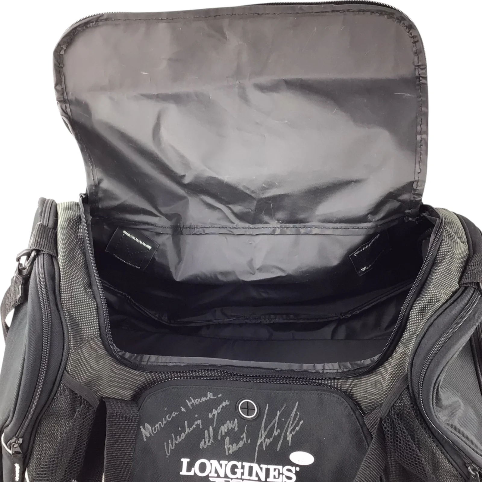 Andre Agassi Signed Framed Photo + Longines Bag – JSA Certified - Image 7
