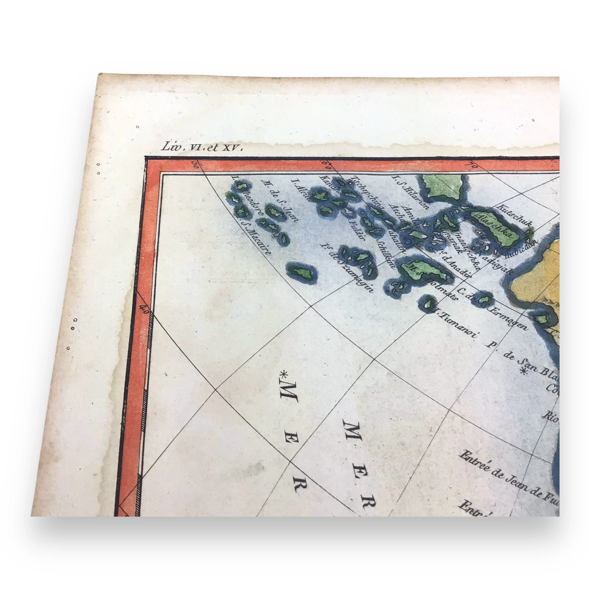 1780 Antique Map of North America by Rigobert Bonne – Amerique Septentrionale - Image 10