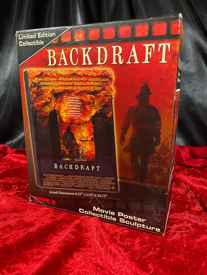 Backdraft - Code 3 Collectibles - Movie Poster Collectible Sculpture - Image 3