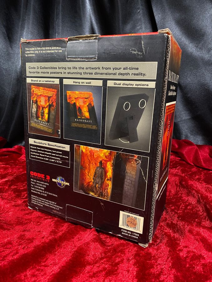 Backdraft - Code 3 Collectibles - Movie Poster Collectible Sculpture - Image 4