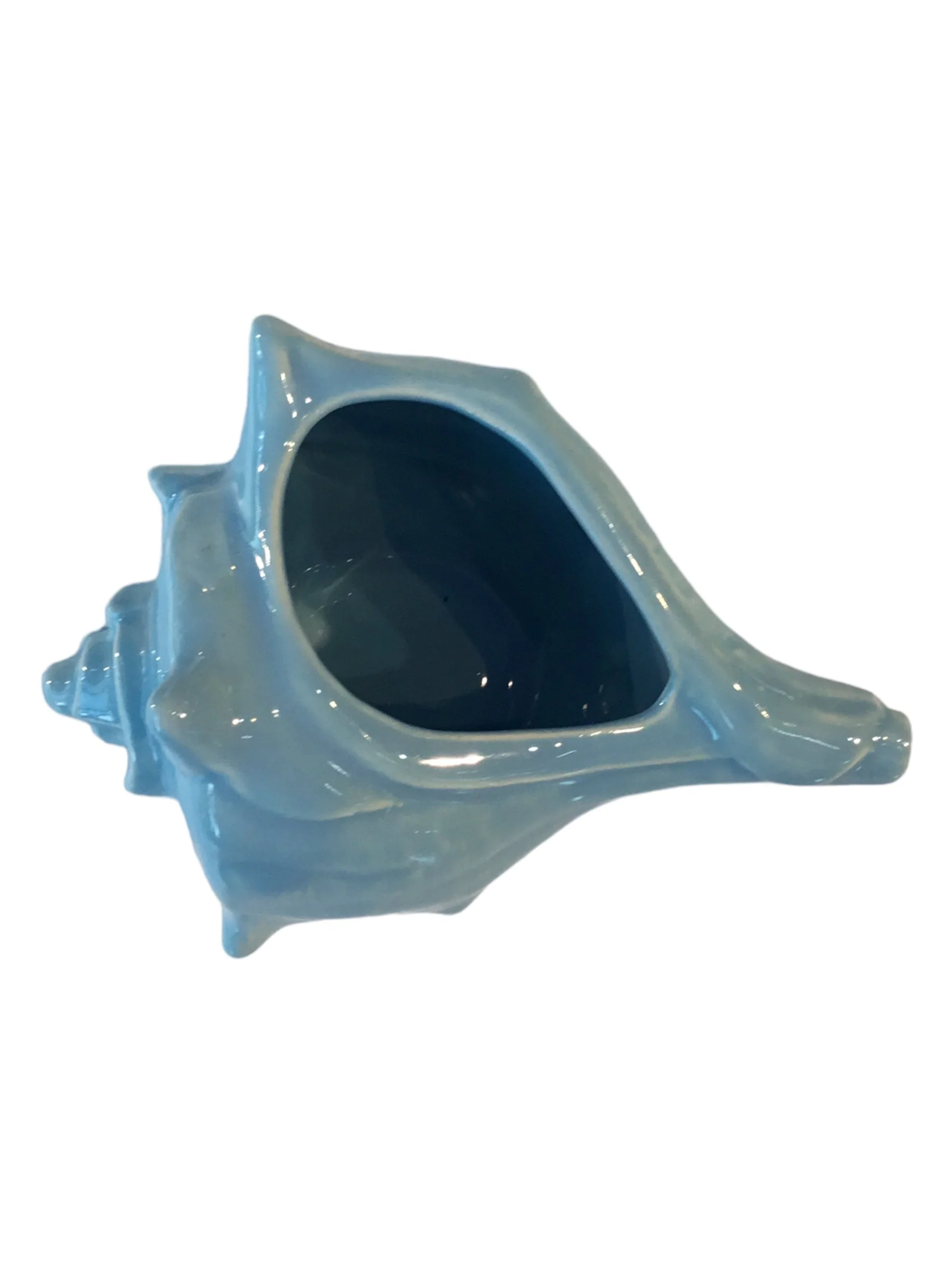 Ben Rickert Blue Shell Candle Holder - Image 2