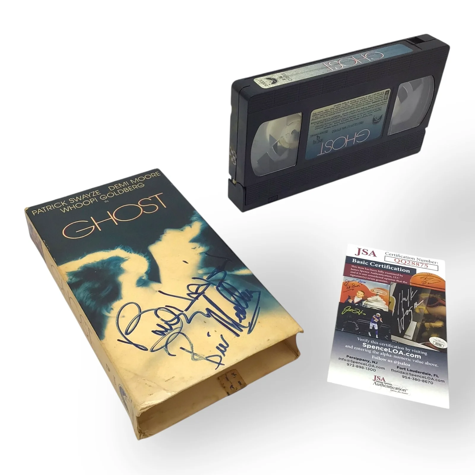 Ghost – VHS Signed by Bill Medley & Bobby Hatfield – JSA Authenticated - Image 8