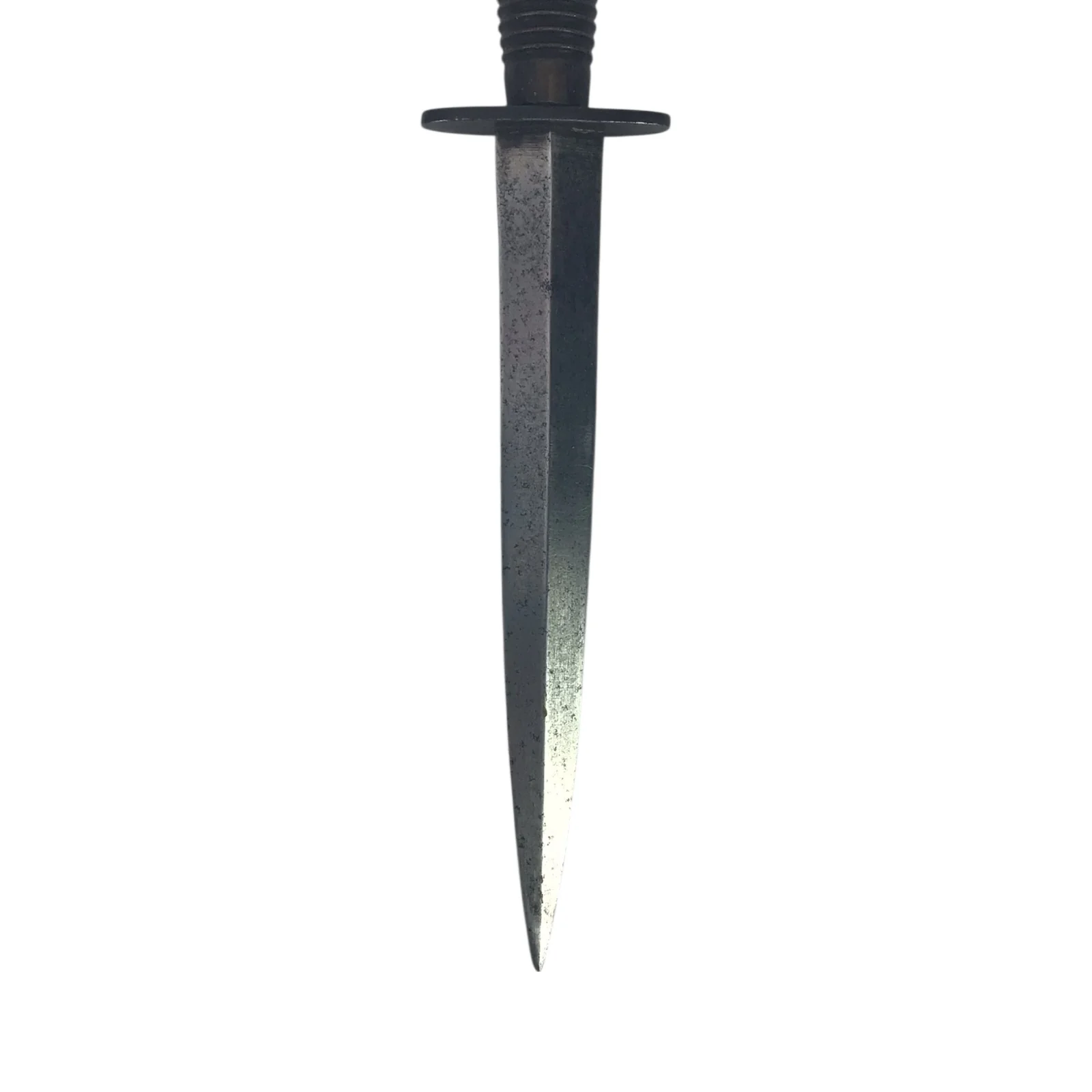 British Post-WW2 Fairbairn Sykes Fighting Knife with Scabbard - Image 9