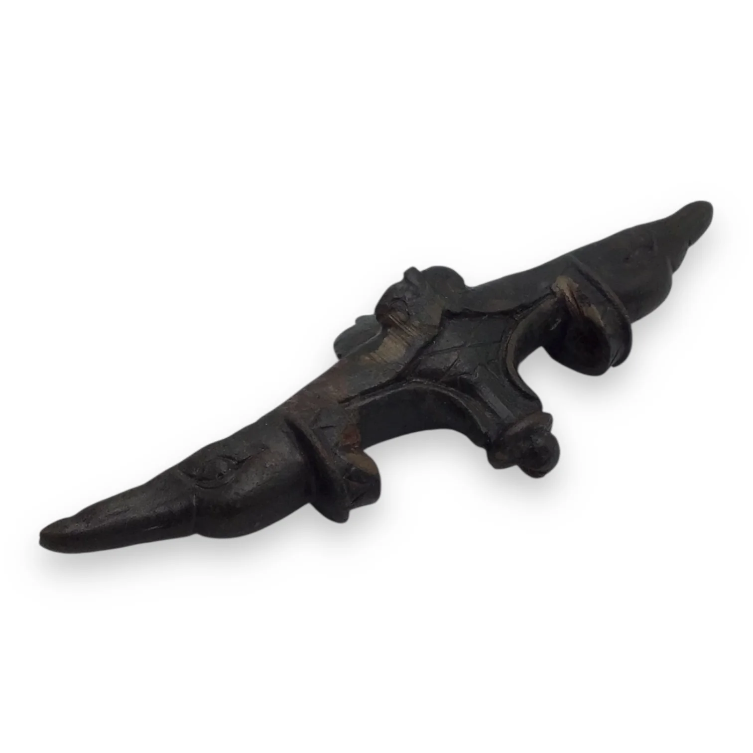 Roman Bronze Chariot Fitting with Twin Goose Heads | 1st Century AD - Image 16