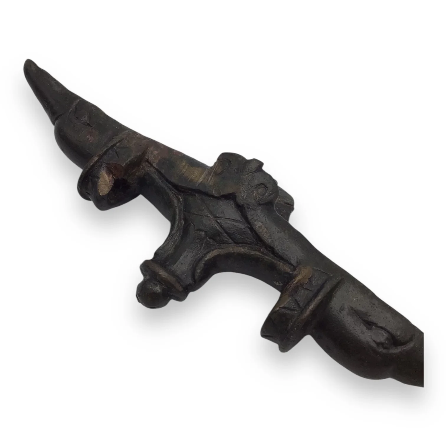 Roman Bronze Chariot Fitting with Twin Goose Heads | 1st Century AD - Image 21