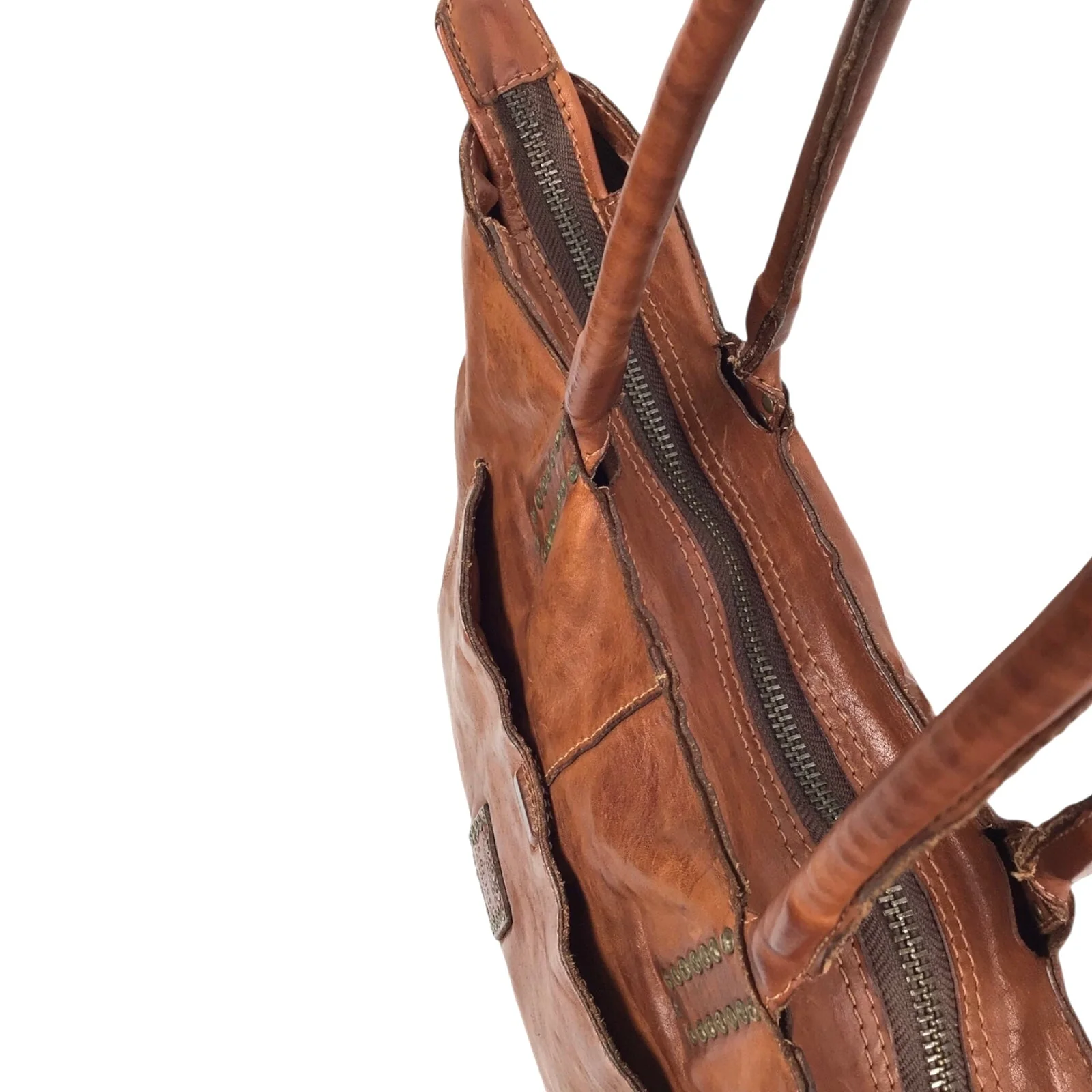 Campomaggi Tote - Brown Italian Leather - Image 8