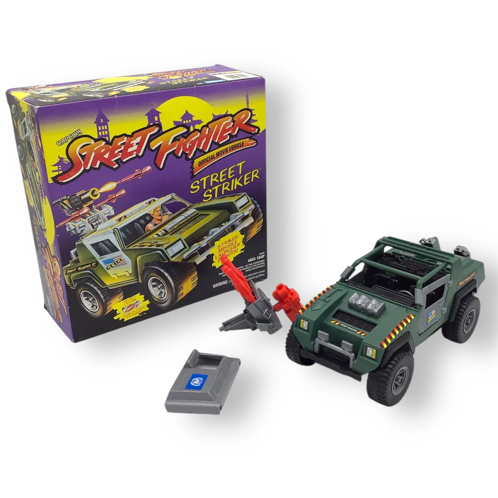 Capcom Street Fighter Street Striker Movie Vehicle Open Box - Image 6