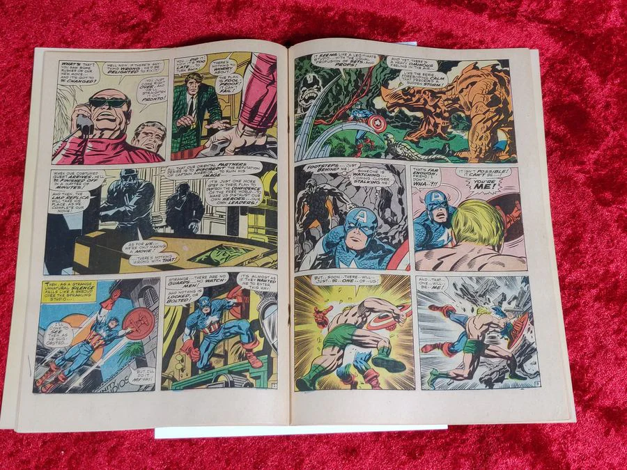 Captain America #106- Stan Lee & Jack Kirby - "Cap Goes Wild!" - Image 12