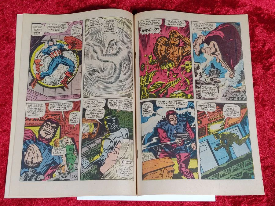 Captain America #108- Stan Lee & Jack Kirby - Marvel 1968 - Image 12