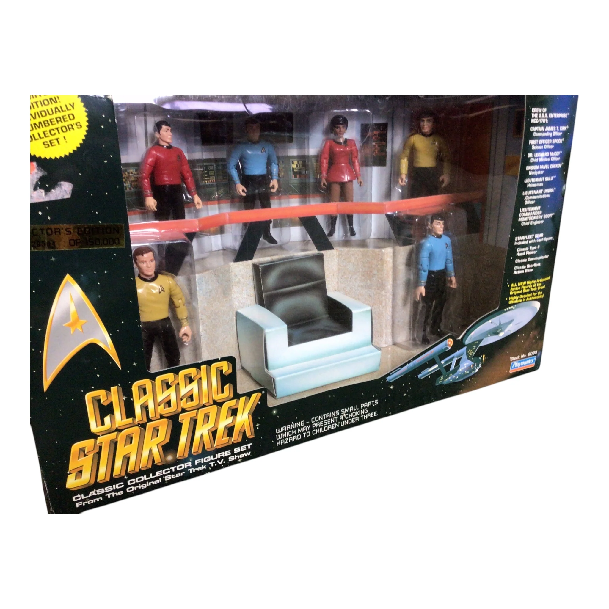 Classic Star Trek Collector's Figure Set - 1993 Playmates Limited Edition - Image 3