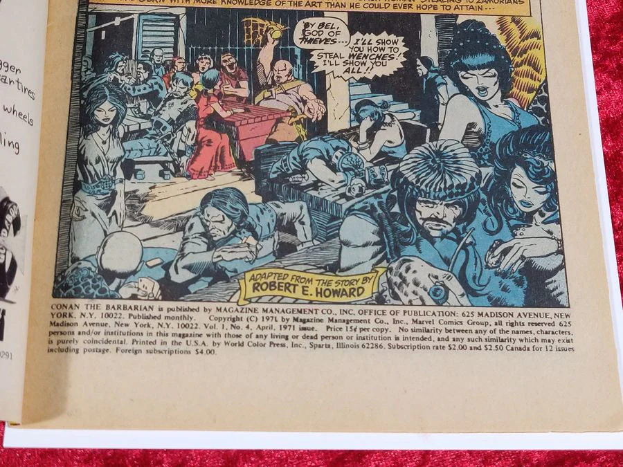 Conan the Barbarian #4 - Marvel 1971 - Roy Thomas & Barry Windsor-Smith - Image 11