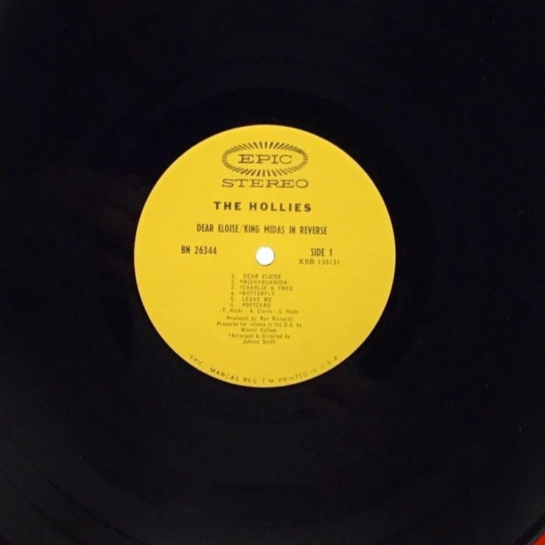 HOLLIES~DEAR ELOISE/KING MIDAS ORIGINAL 1967 EPIC Stereo - Image 4