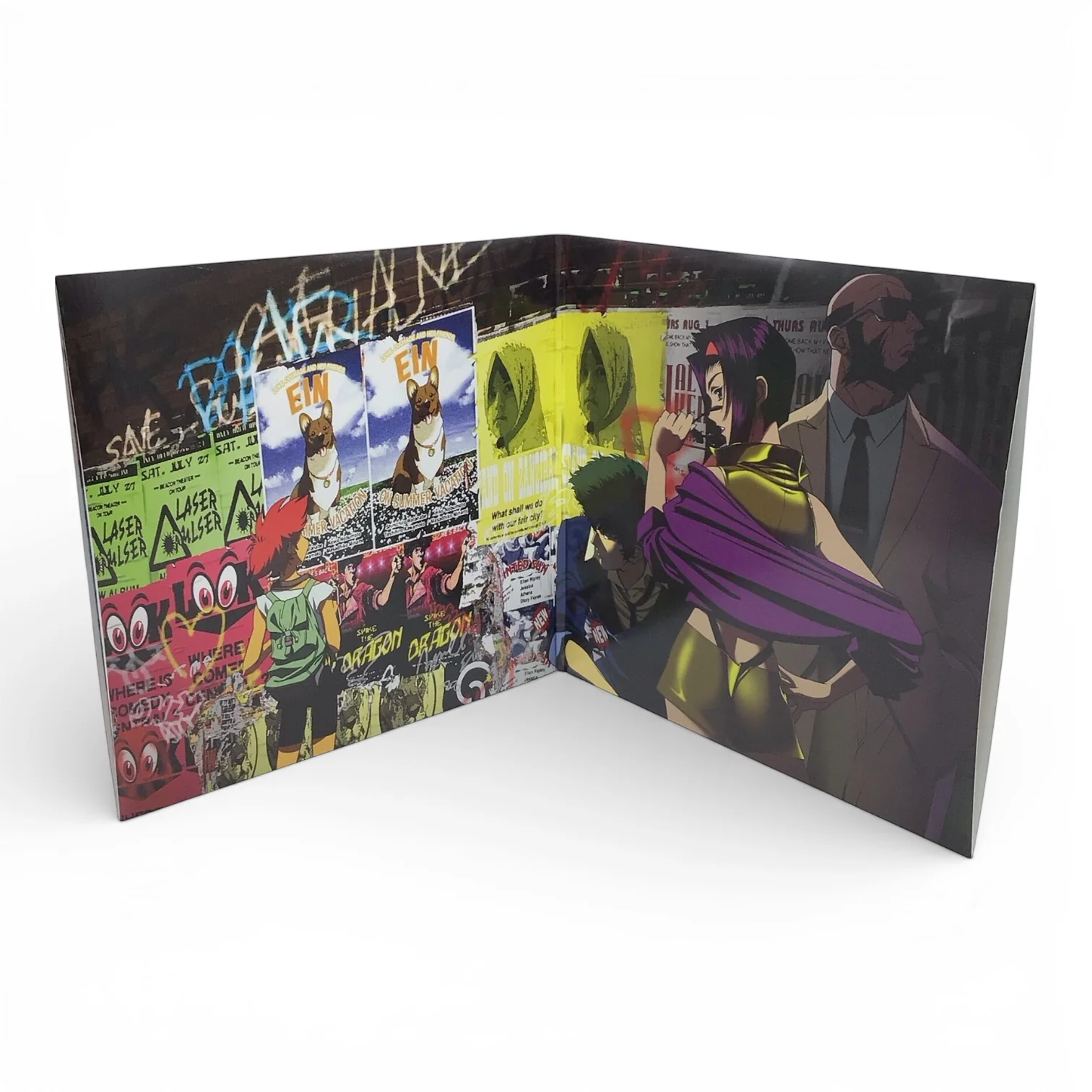 Cowboy Bebop Soundtrack 2 LP - Walmart Exclusive Burgundy with Poster - Image 3