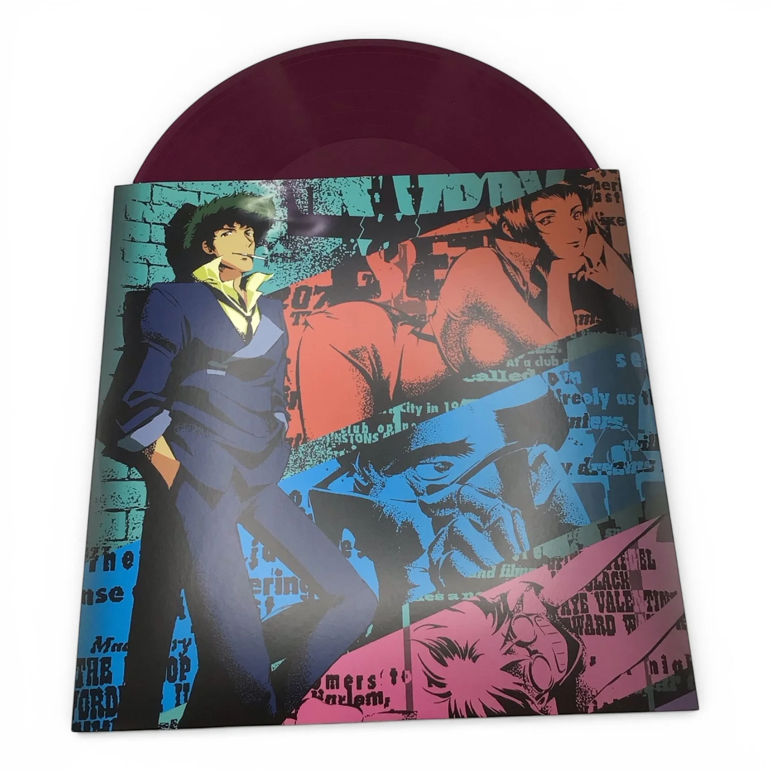 Cowboy Bebop Soundtrack 2 LP - Walmart Exclusive Burgundy with Poster - Image 4