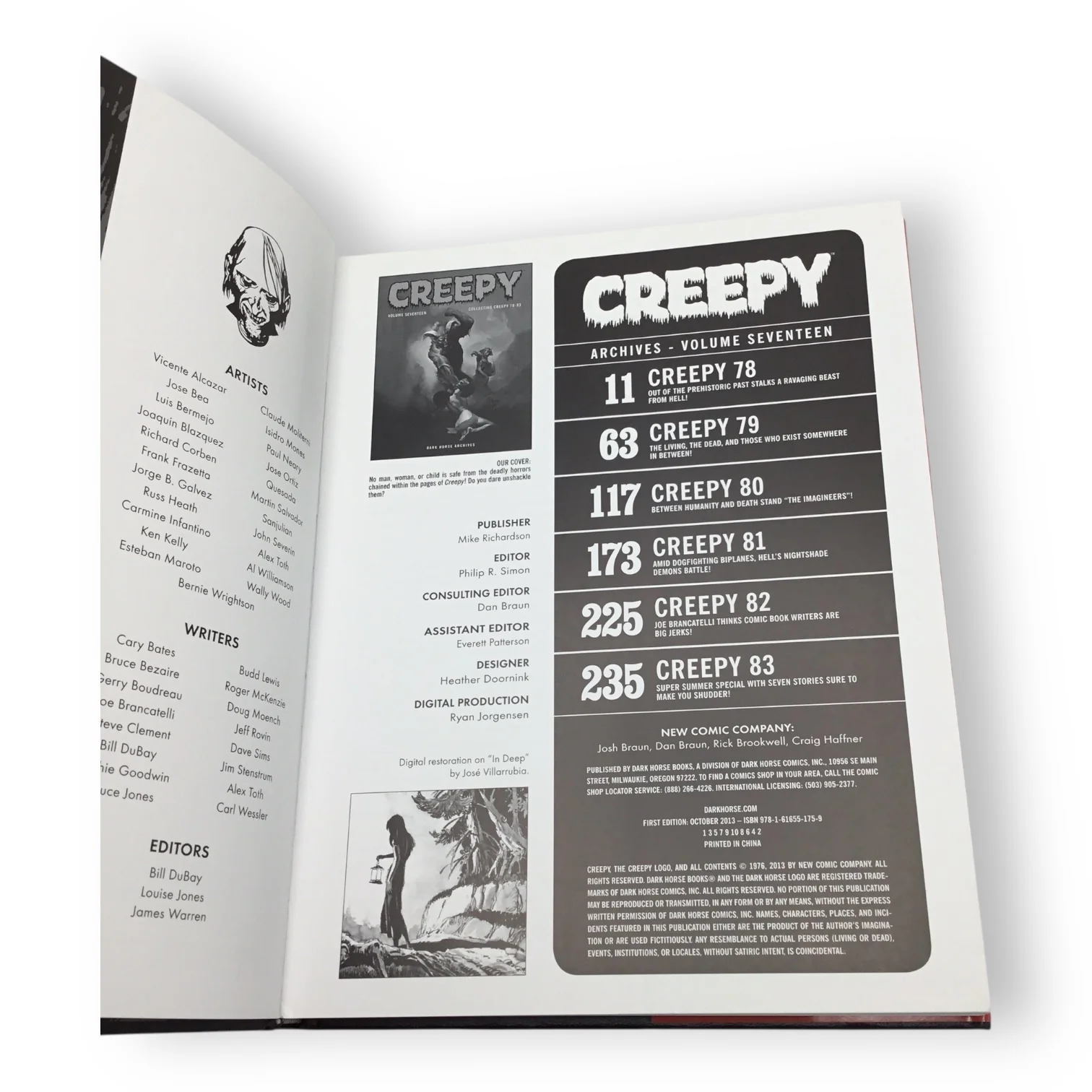Creepy Archives Volume 17 Hardcover - Collecting Creepy #78-#83 - Image 3
