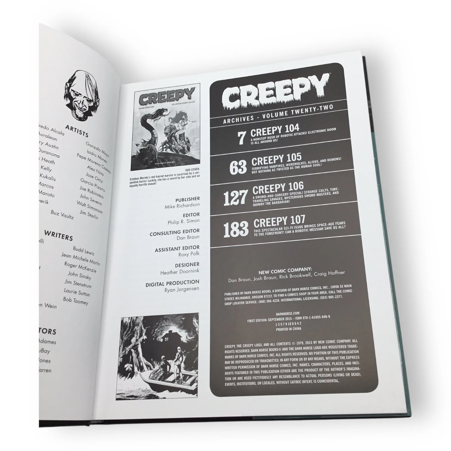 Creepy Archives Volume 22 Hardcover - Collecting Creepy #104-#107 - Image 3