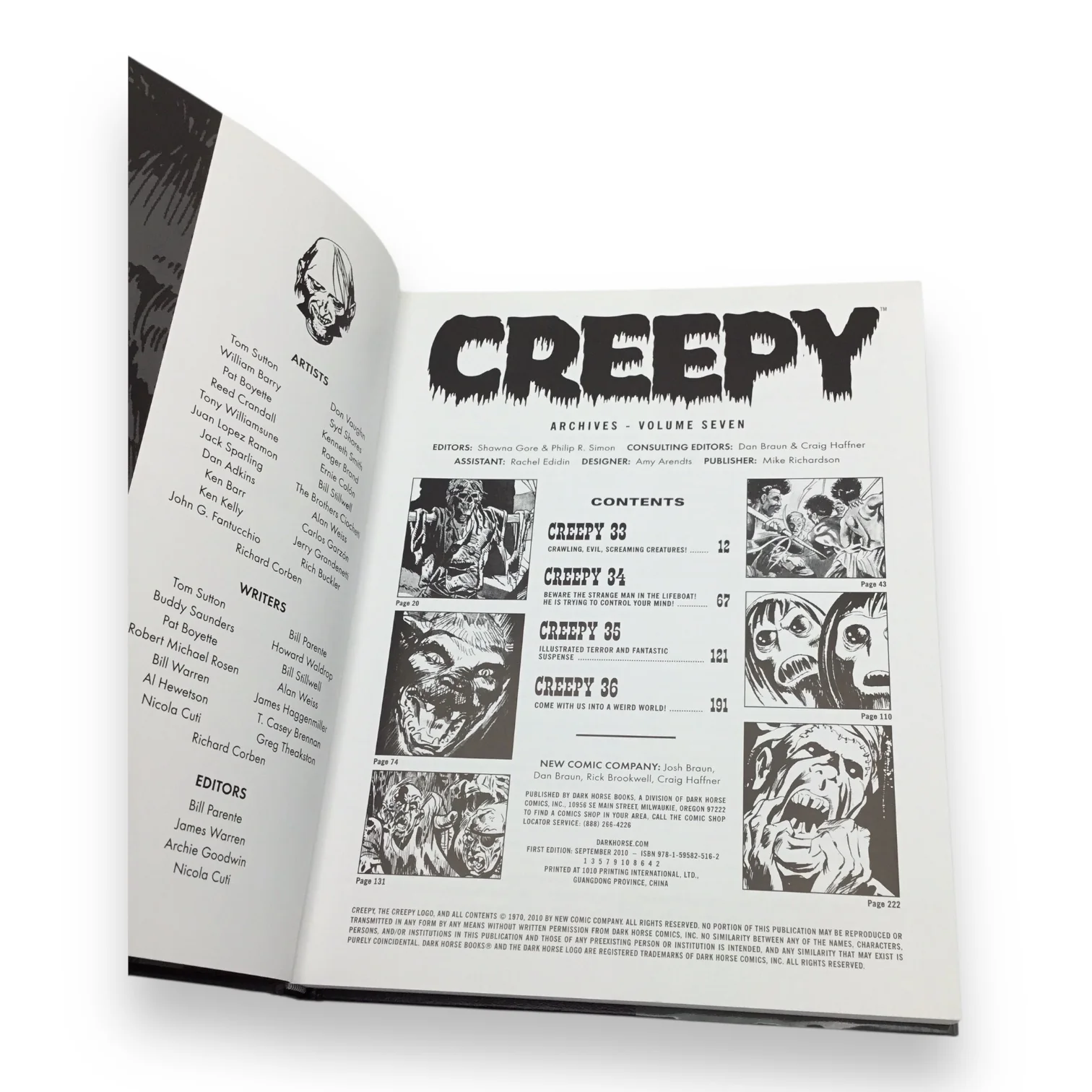 Creepy Archives Volume 7 Hardcover - Collecting Creepy #33-#36 - Image 3