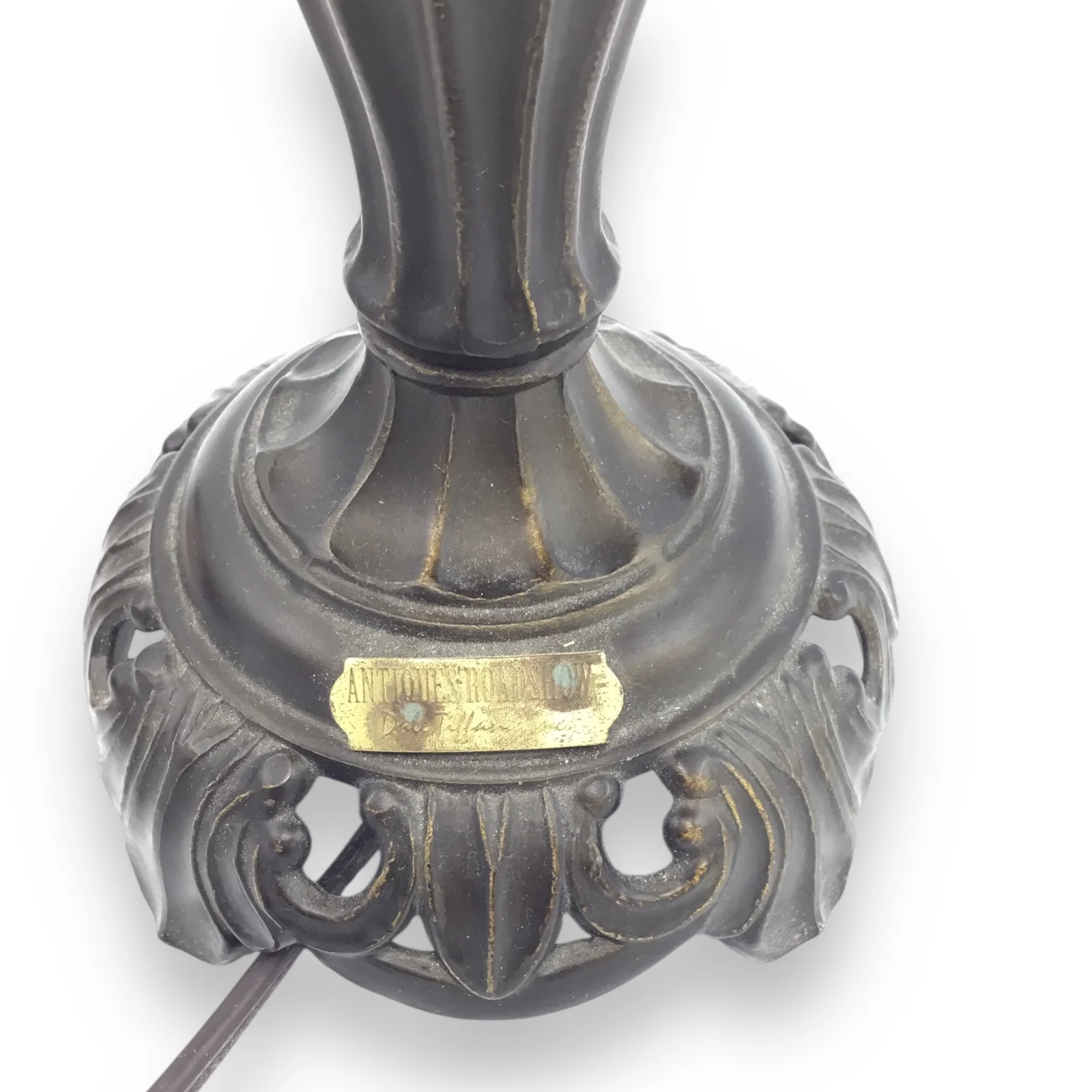 Dale Tiffanys Inc. Antiques Roadshow Lamp - Art Nouveau Stained Glass Desk Lamp Accent Light - Image 4
