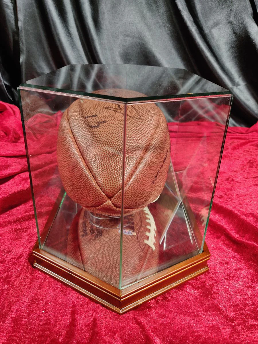 Dan Marino Autographed Football in Display Case Upper Deck Certified - Image 4